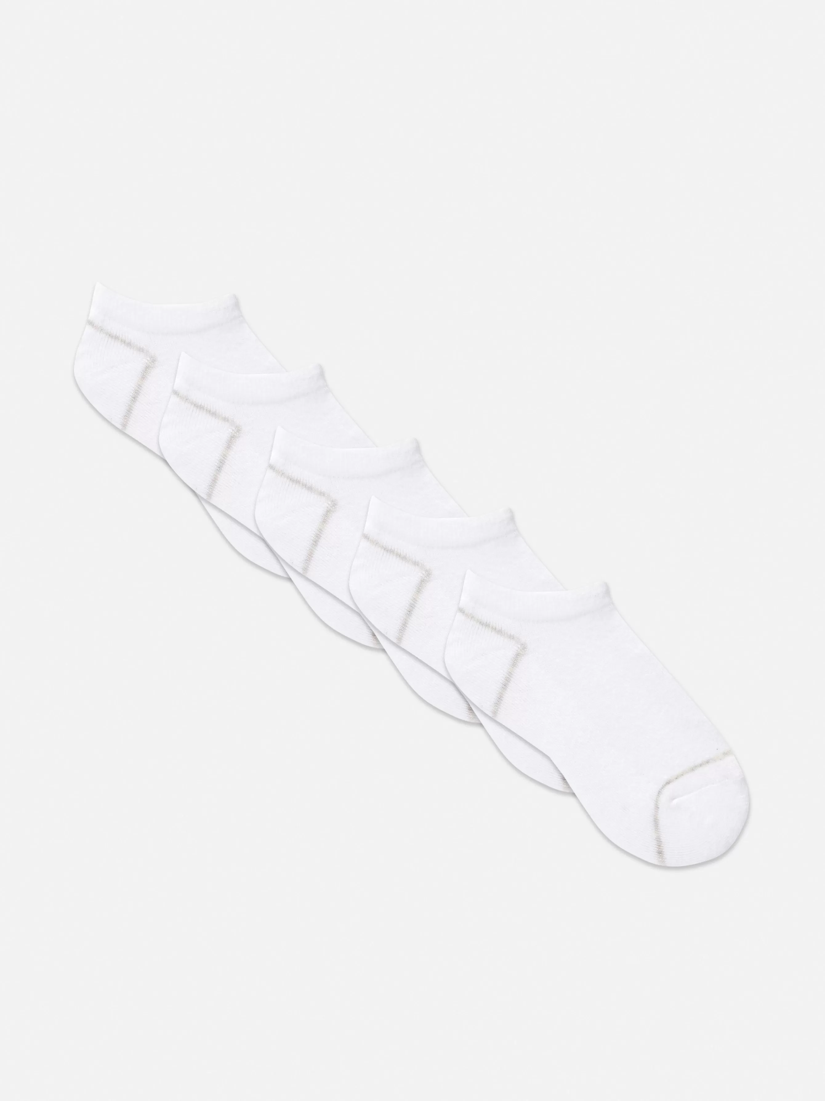 Online Primark 5 Paires De Socquettes Essential Blanc