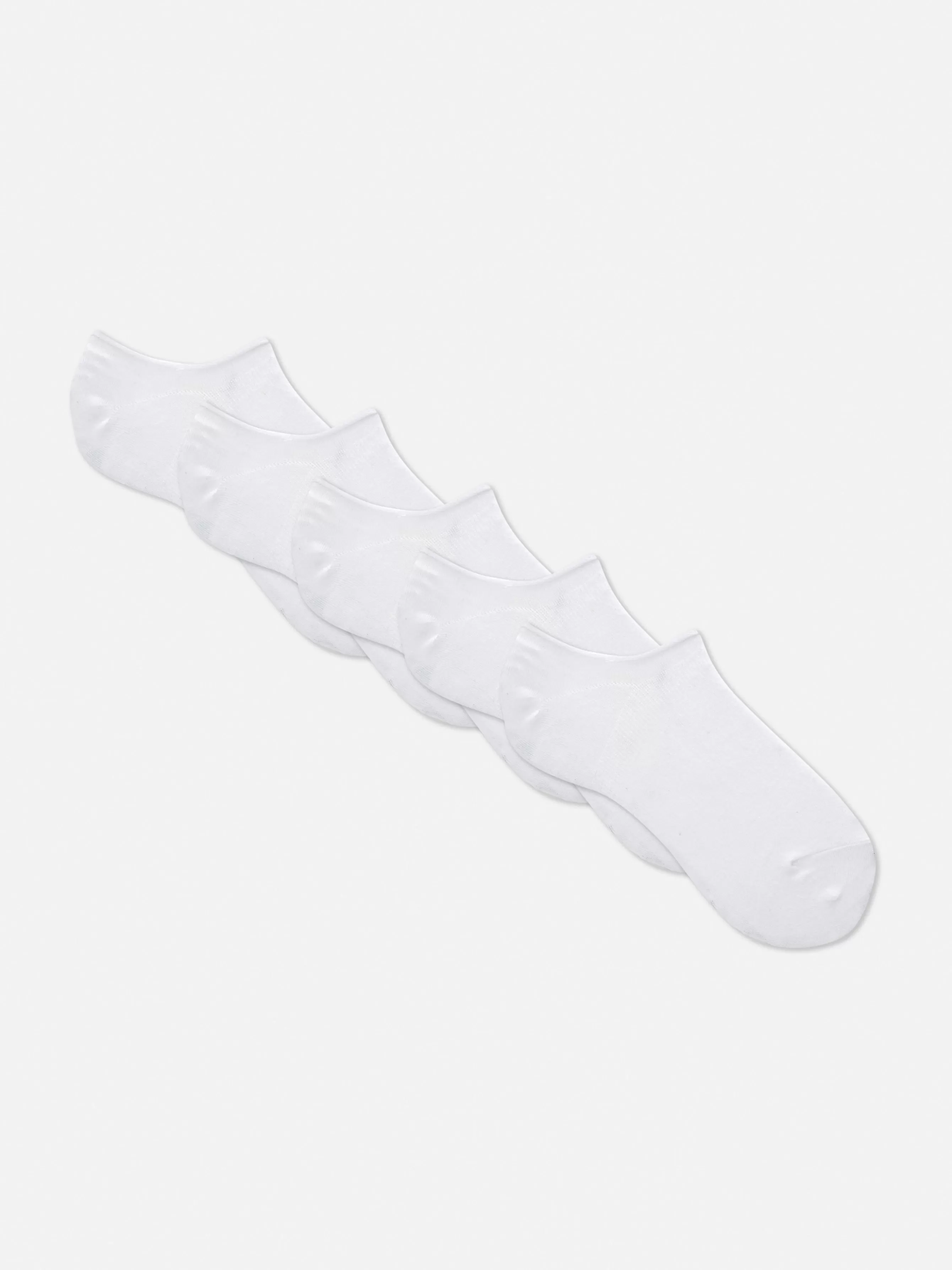 Fashion Primark 5 Paires De Socquettes Essential Blanc