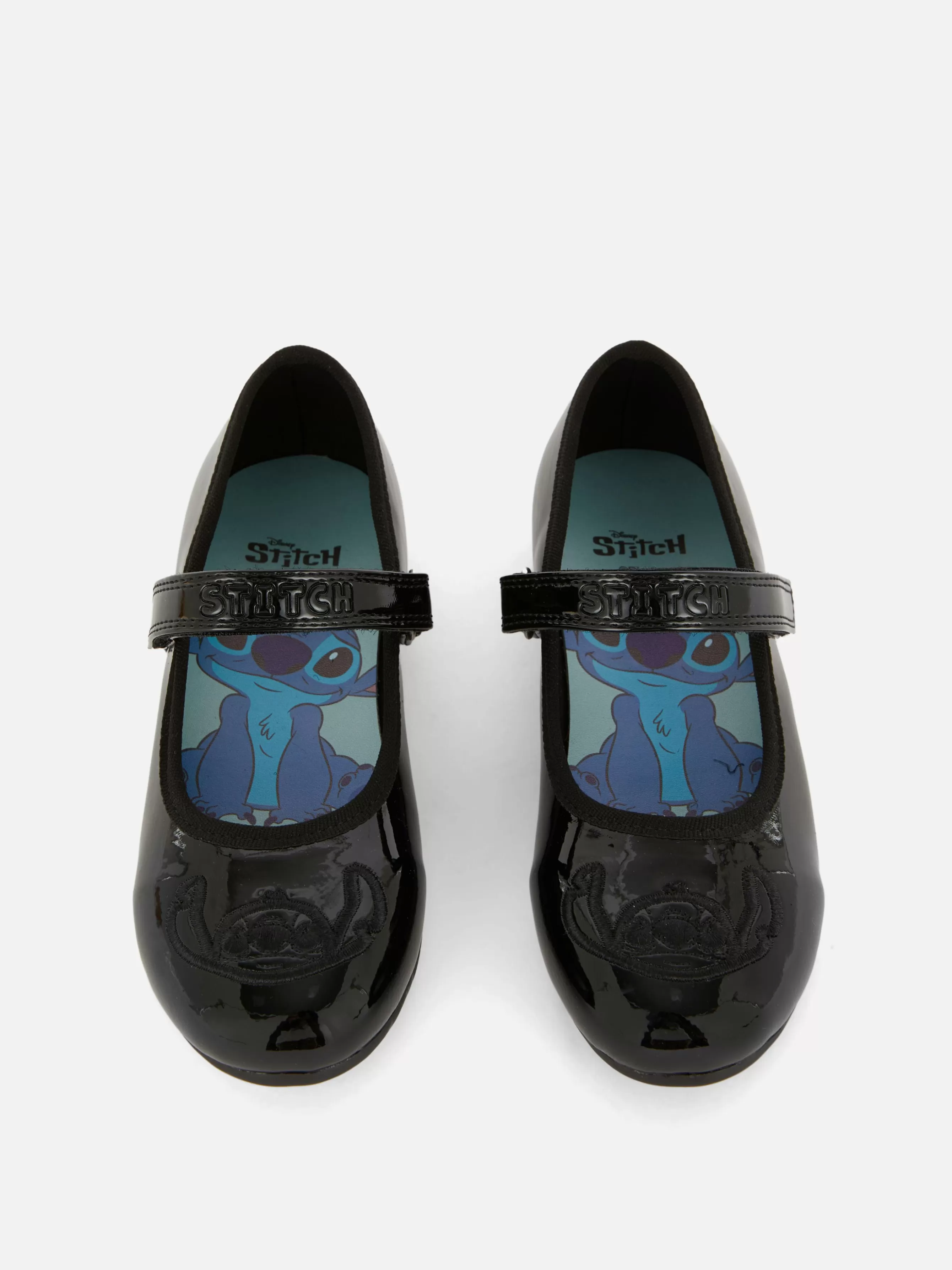 Clearance Primark Ballerines Vernies Disney Stitch Noir