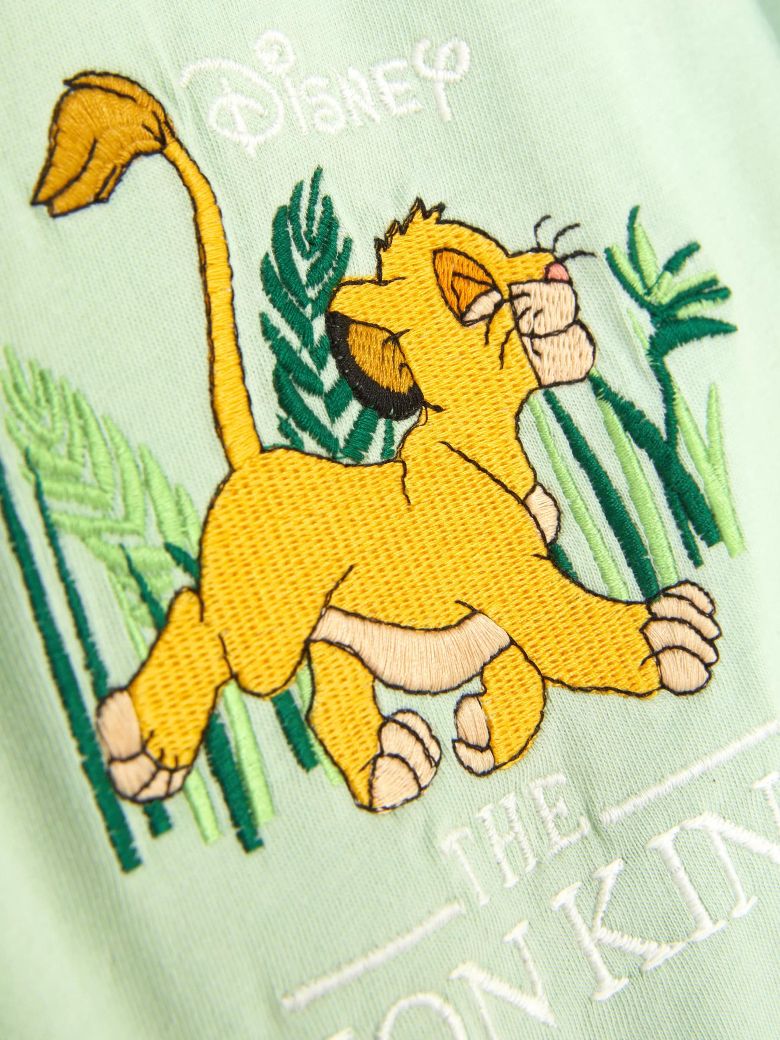 Sale Primark Barboteuse De Pyjama Disney Le Roi Lion 30e Anniversaire Vert clair