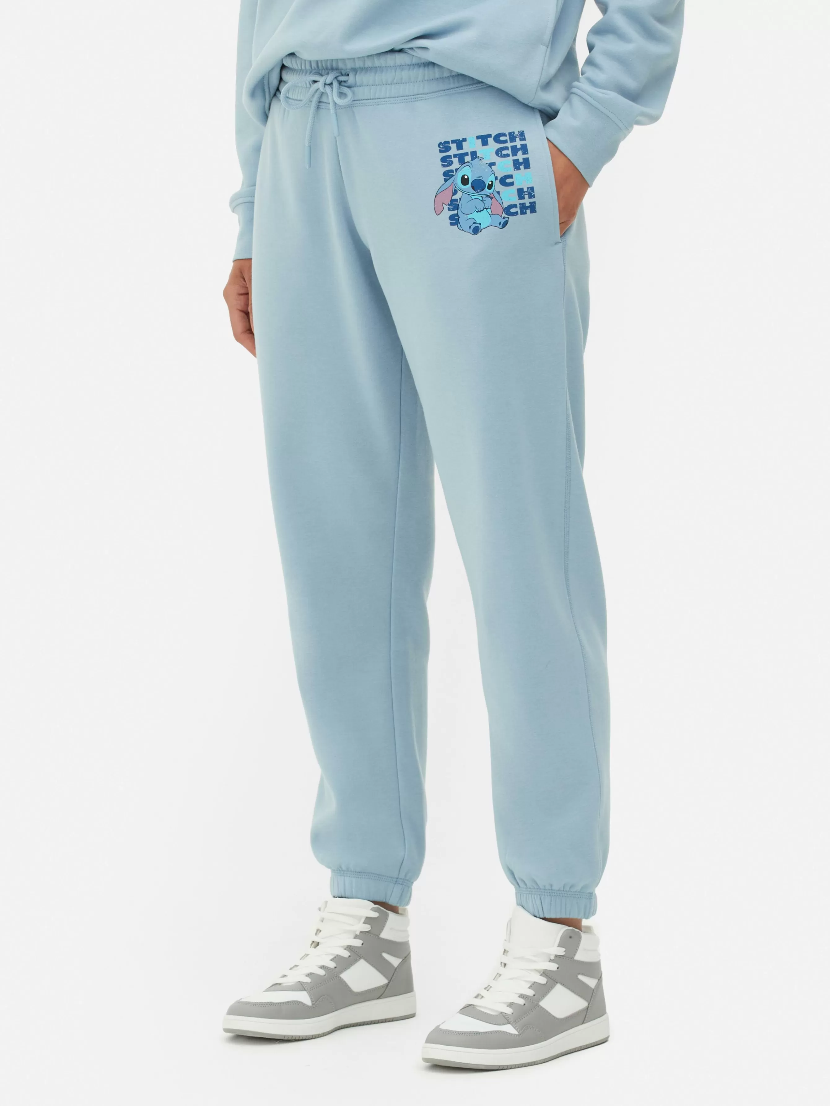 New Primark Bas De Jogging à Coordonner Disney Stitch Bleu