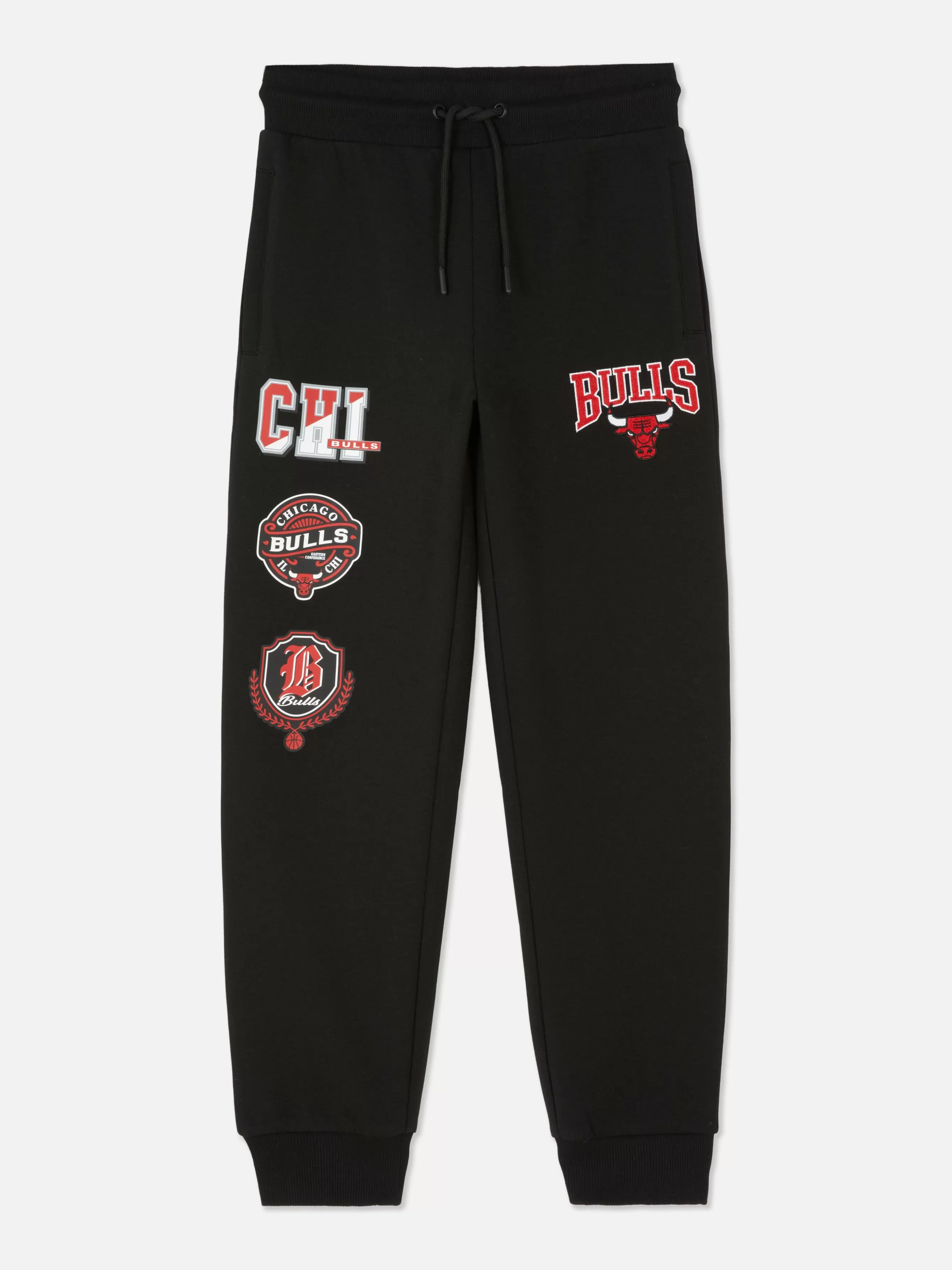 Clearance Primark Bas De Jogging à Cordon De Serrage NBA Chicago Bulls Noir