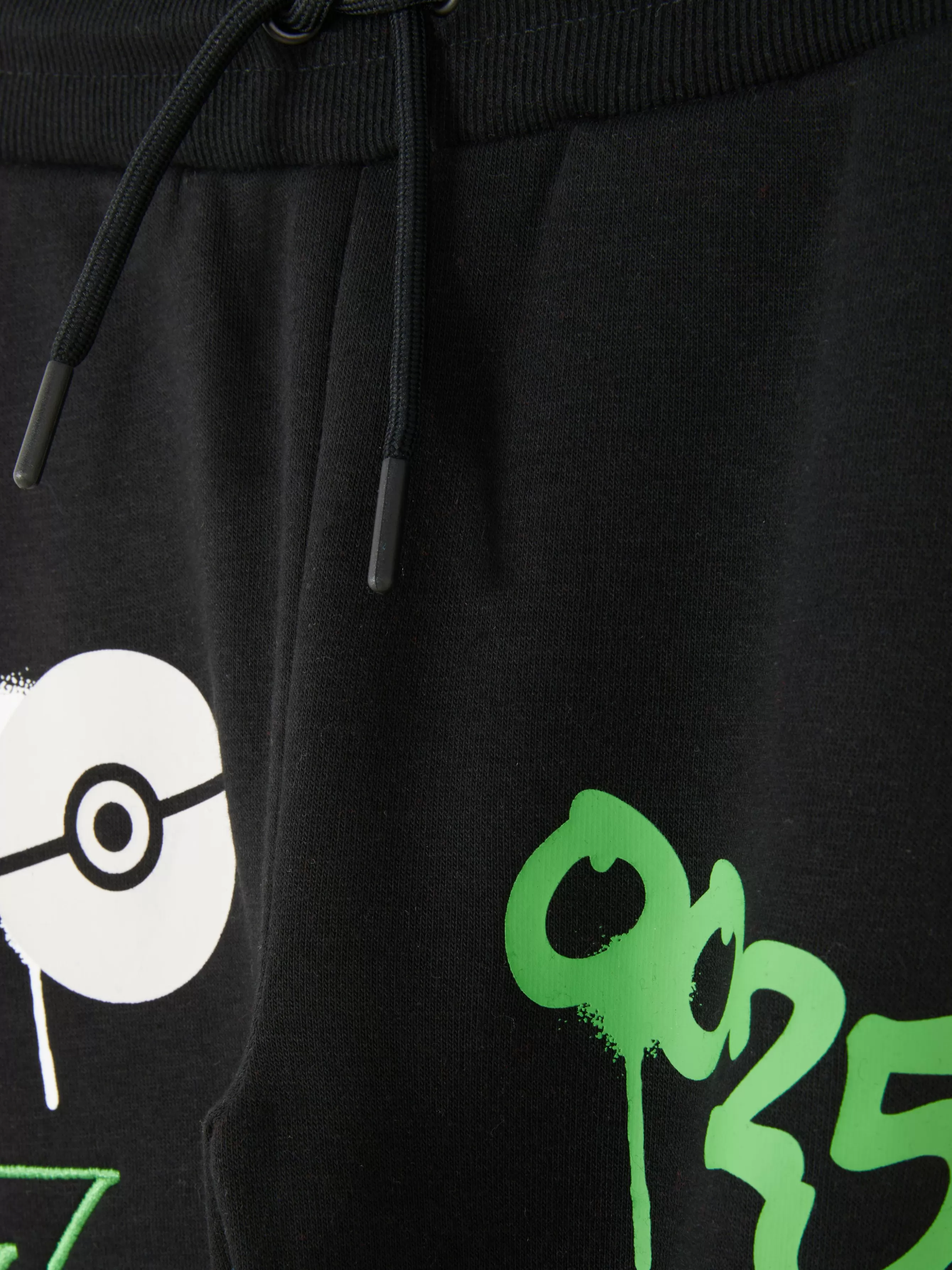 New Primark Bas De Jogging à Cordon De Serrage Pokémon Noir