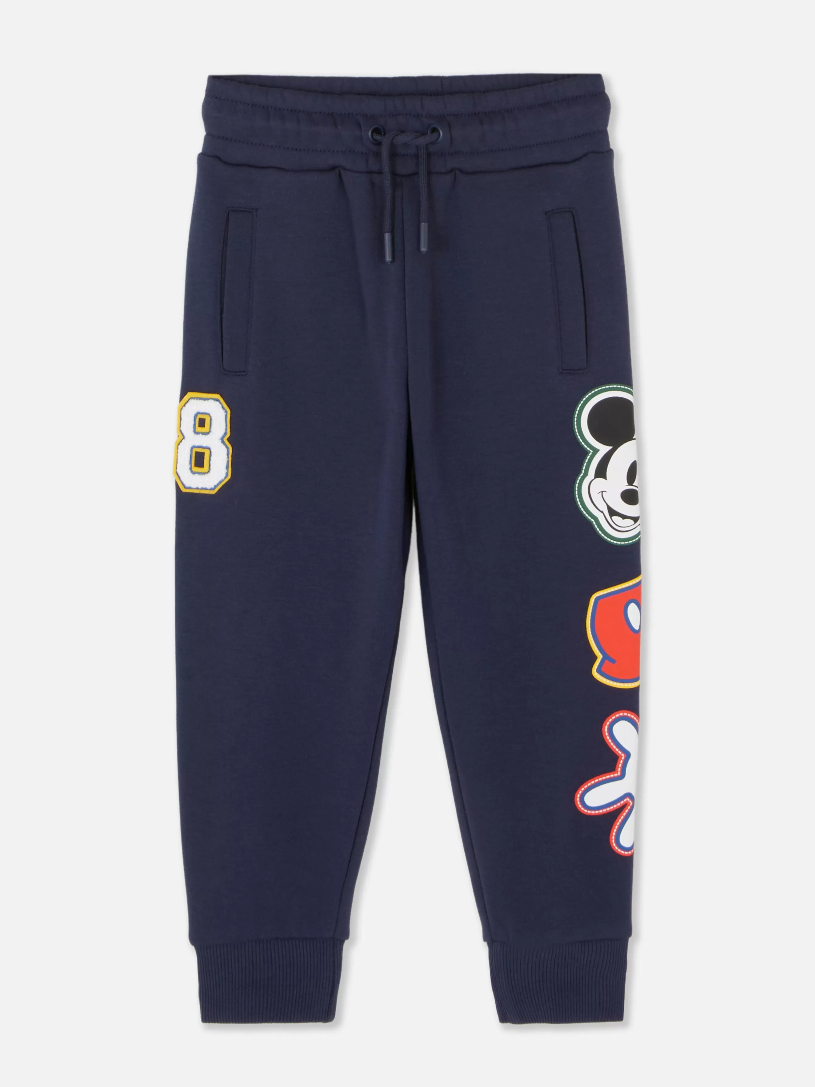 Store Primark Bas De Jogging à Cordon Disney Mickey Mouse Bleu marine