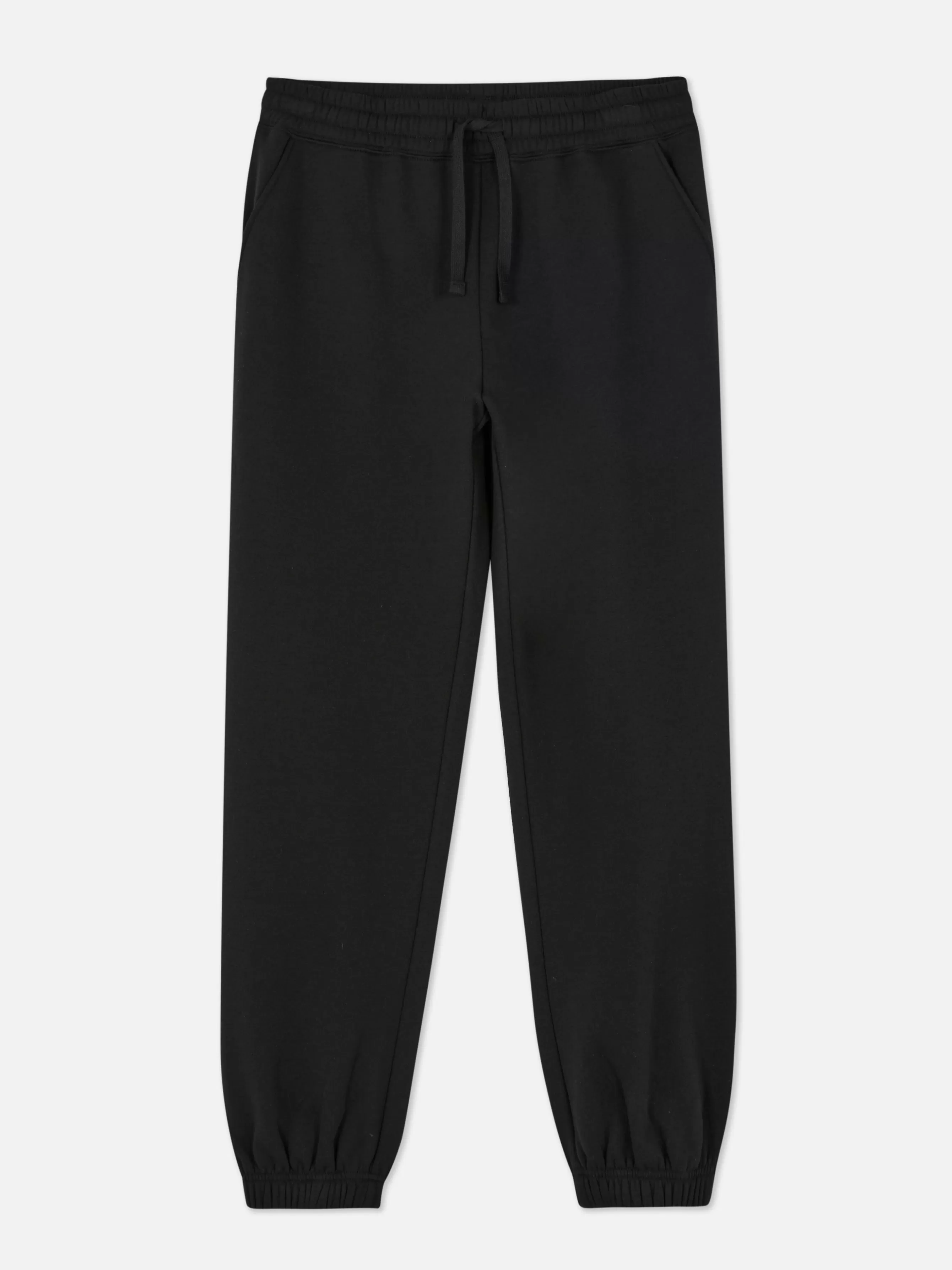 Clearance Primark Bas De Jogging à Revers Et Cordon De Serrage Noir
