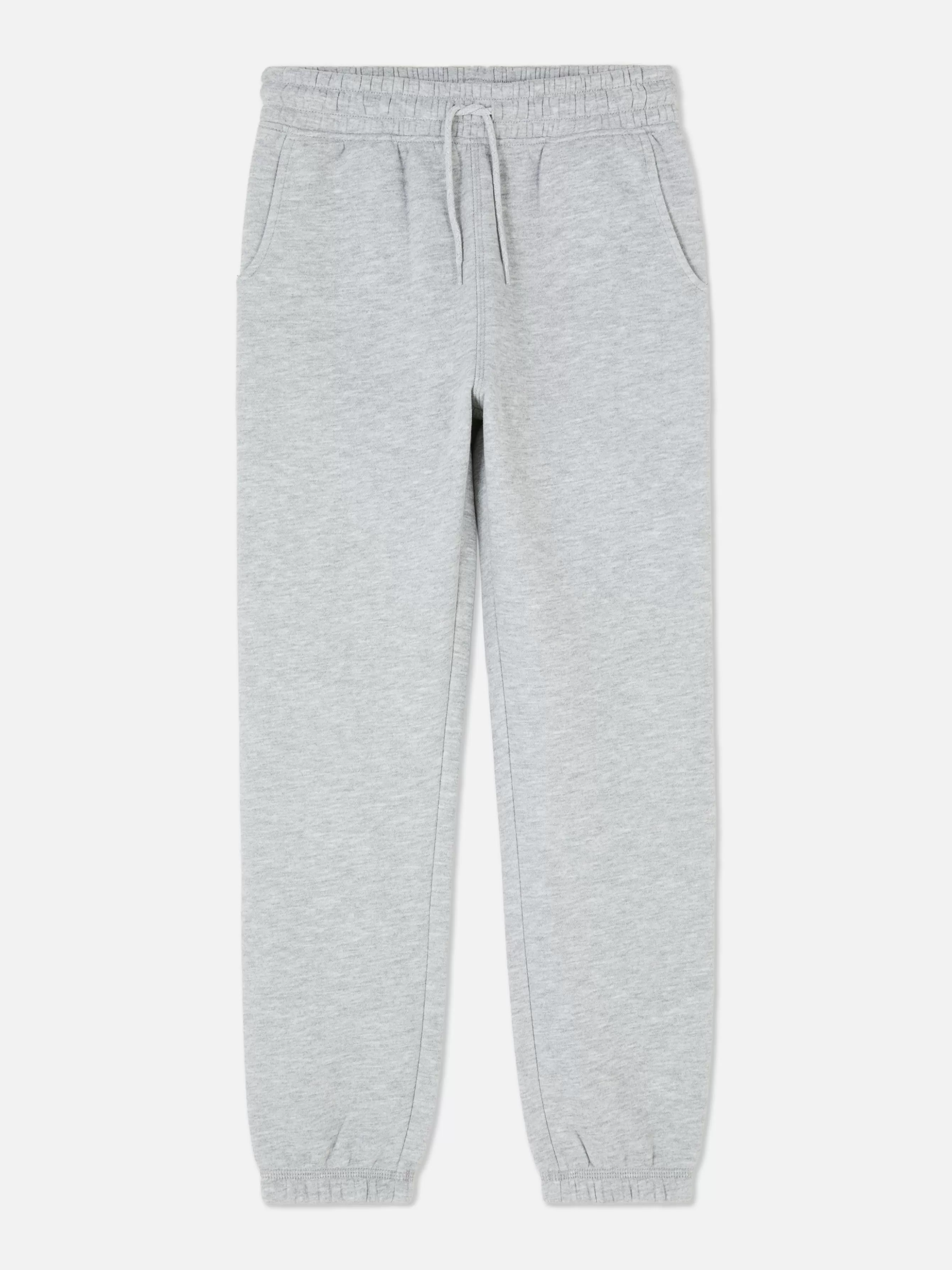 Cheap Primark Bas De Jogging à Revers Et Cordon De Serrage Ado Gris