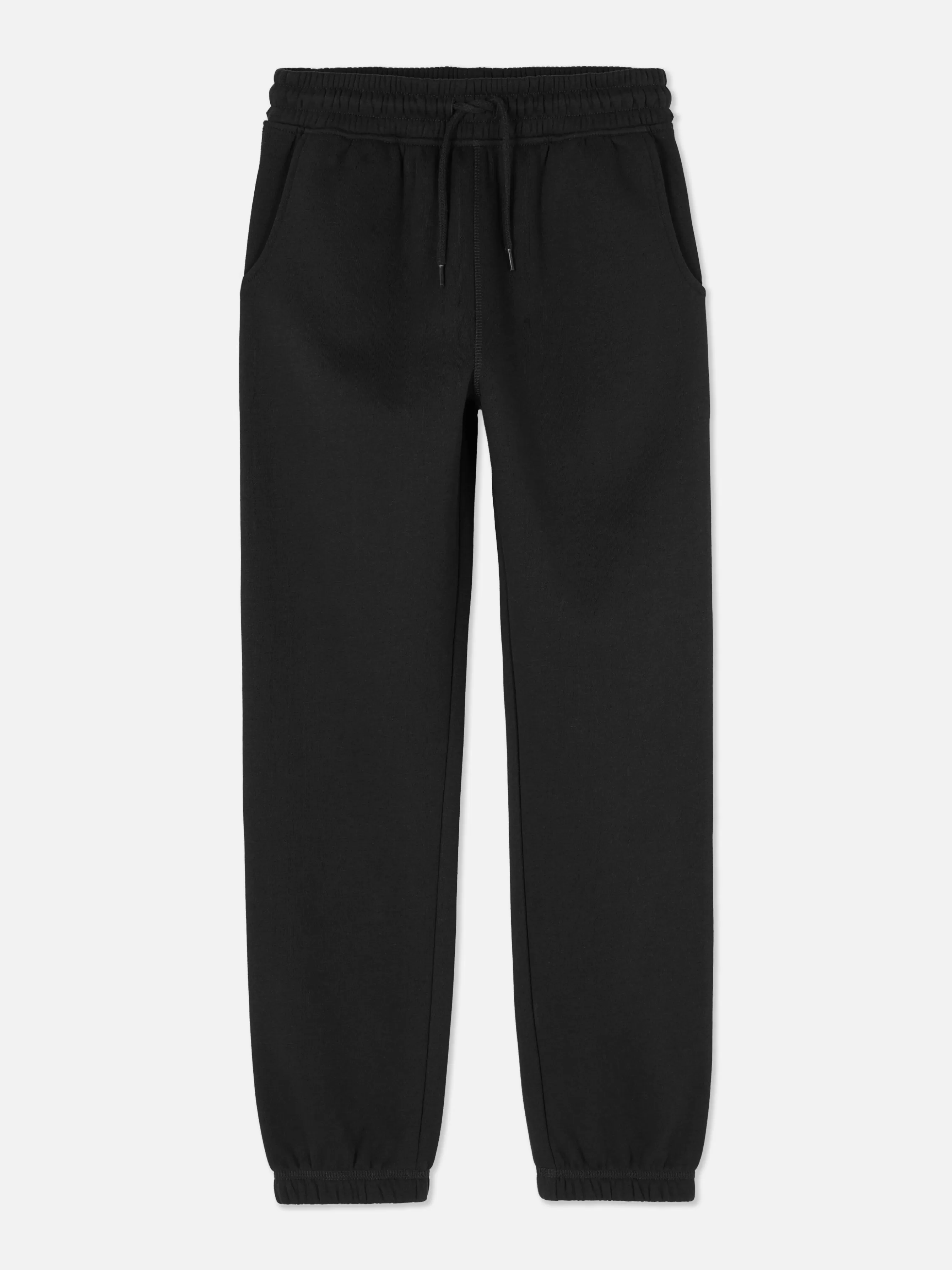 Sale Primark Bas De Jogging à Revers Et Cordon De Serrage Ado Noir