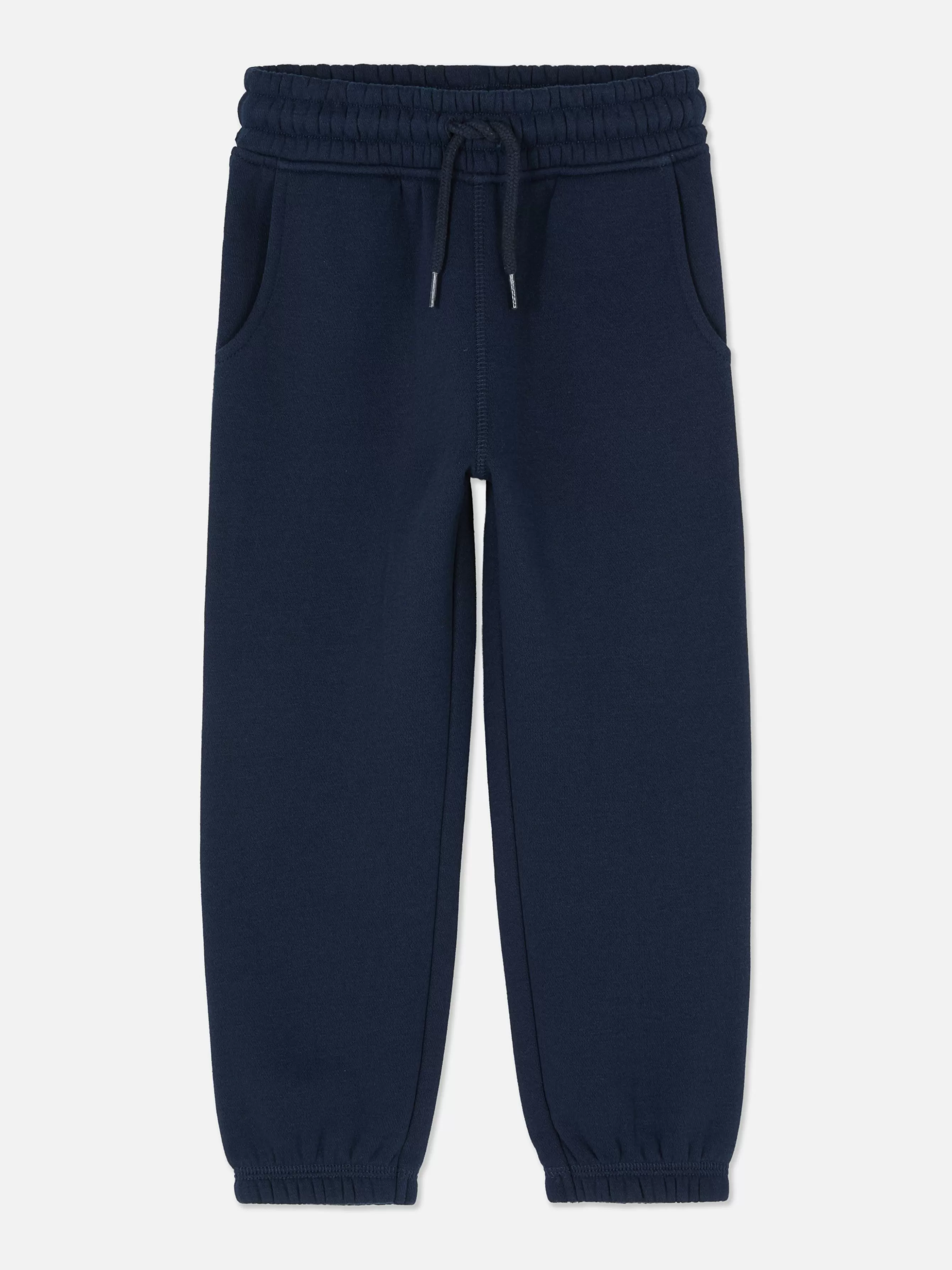 Sale Primark Bas De Jogging à Revers Et Cordon De Serrage Garçon Bleu marine