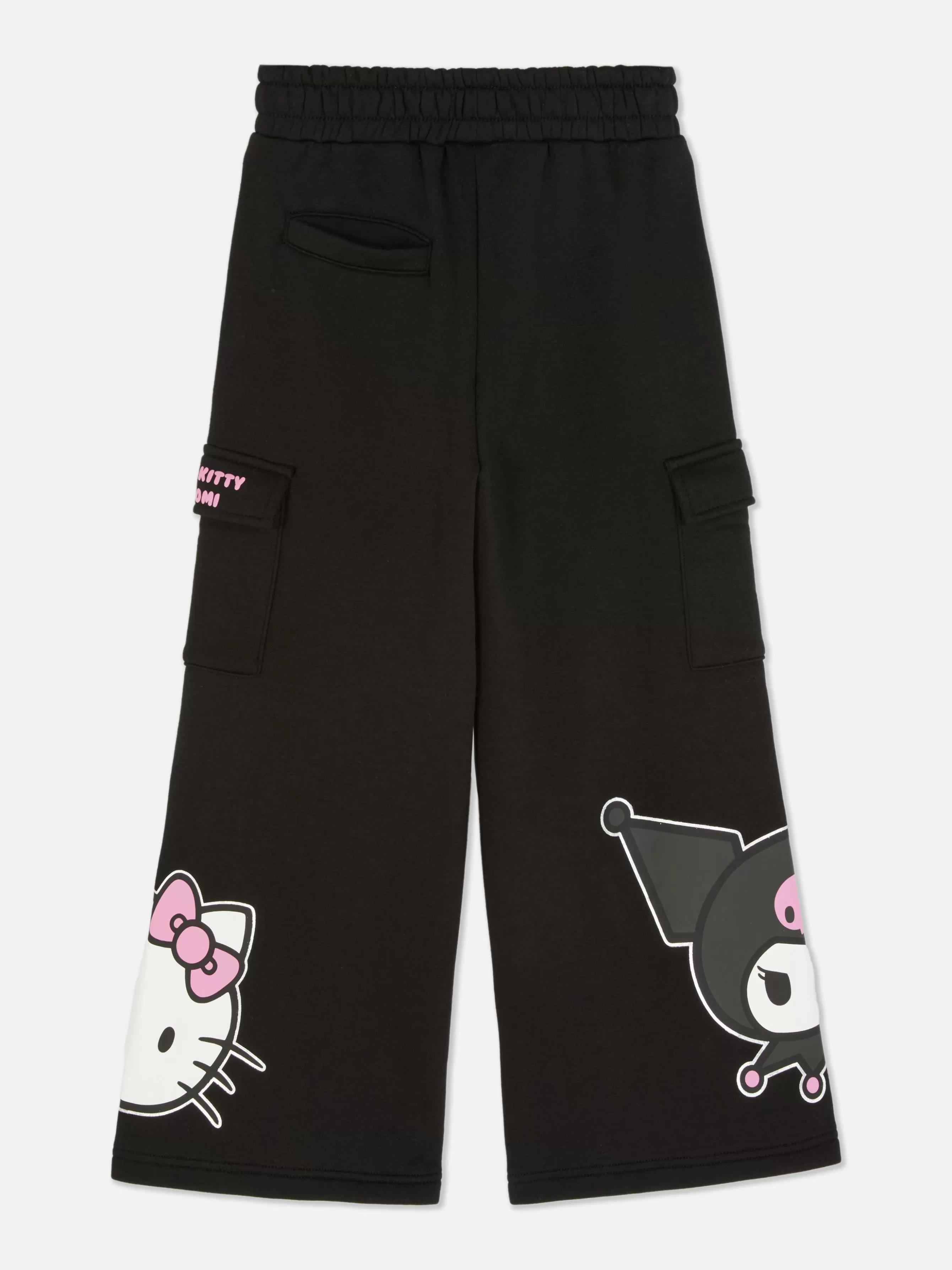 New Primark Bas De Jogging Cargo Hello Kitty Et Ses Amis Noir