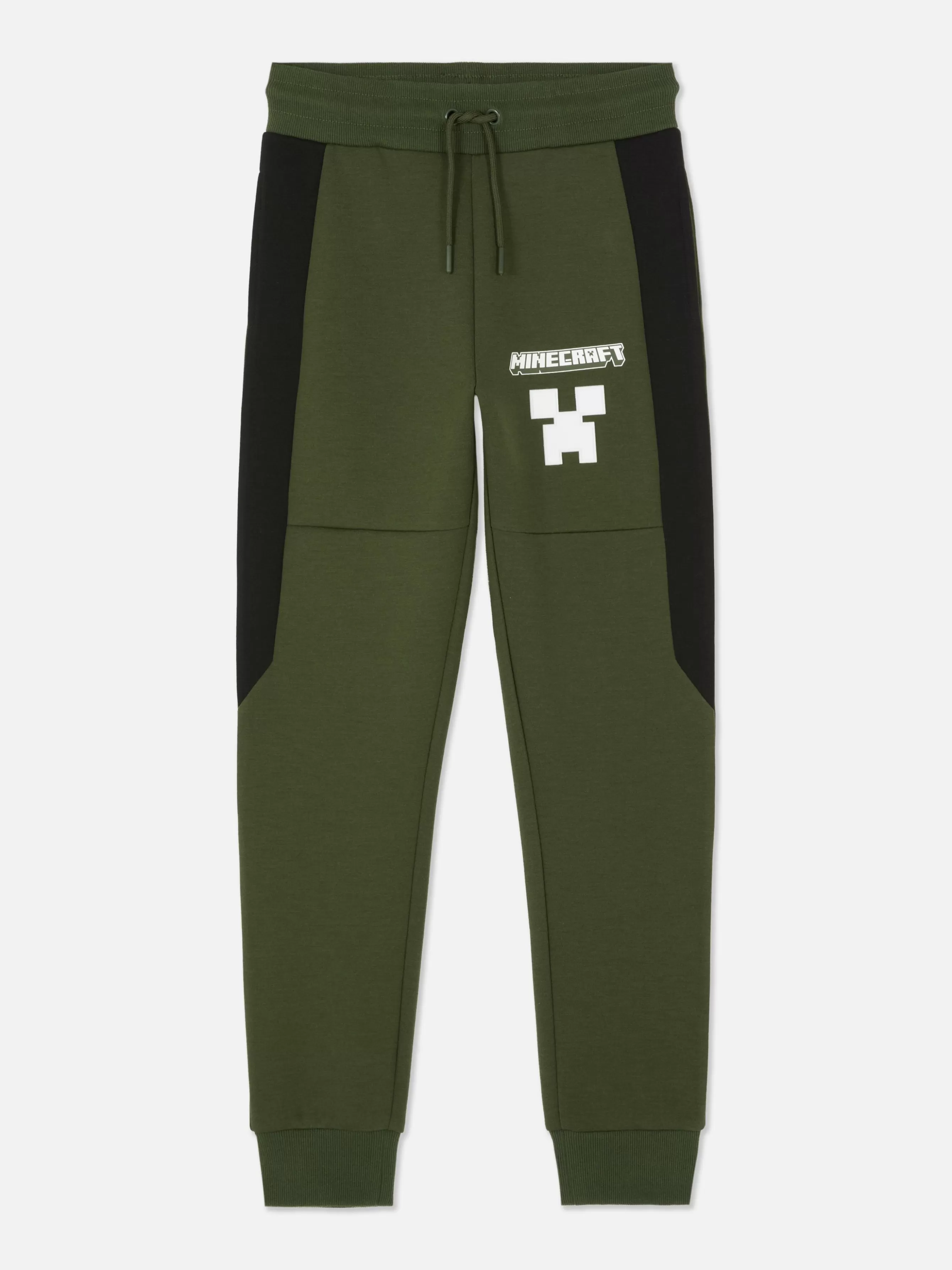Cheap Primark Bas De Jogging Color Block à Coordonner Minecraft Kaki