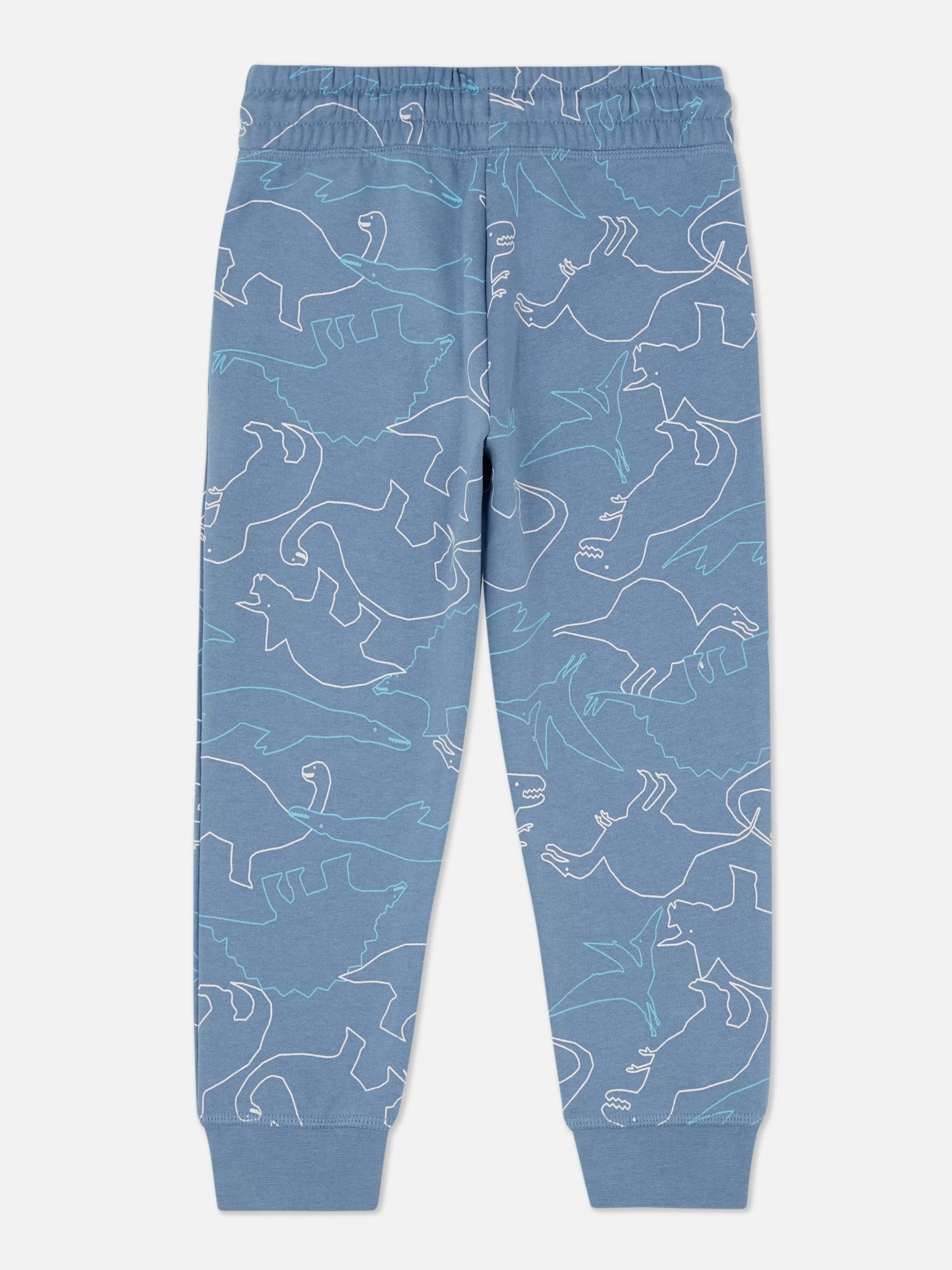Sale Primark Bas De Jogging Graphique Avec Cordon De Serrage à Coordonner Bleu