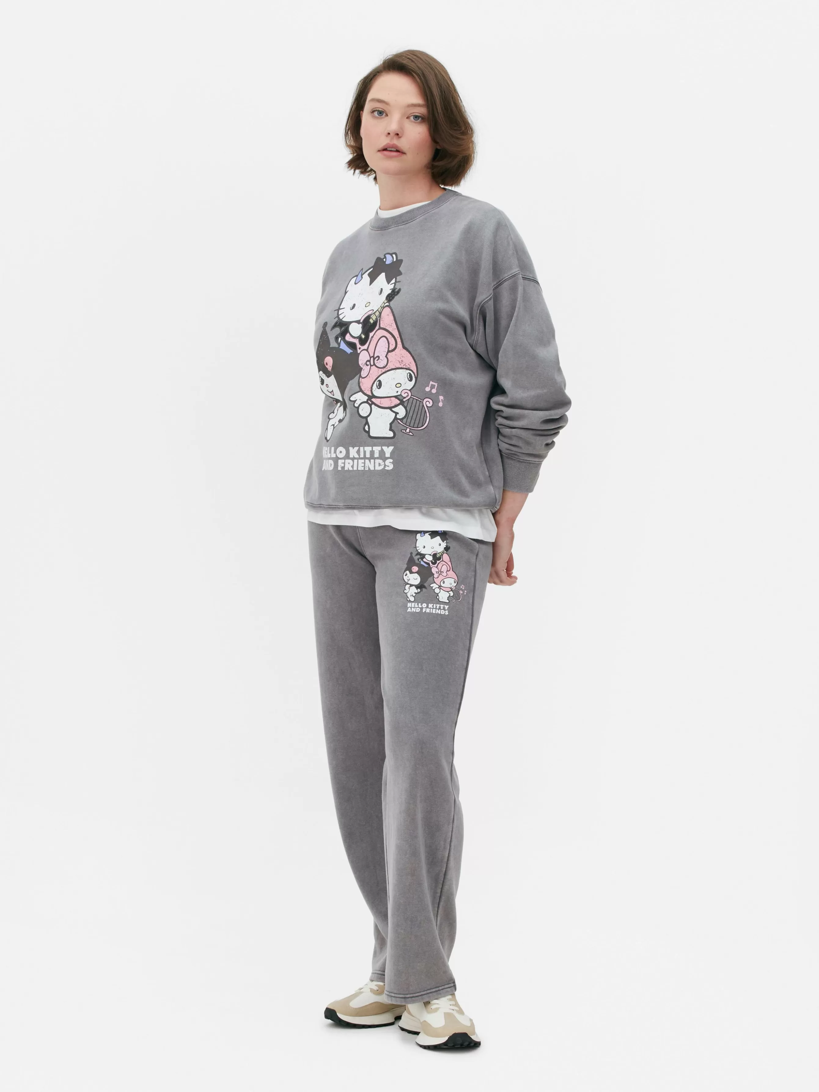 Flash Sale Primark Bas De Jogging Hello Kitty And Friends Anthracite