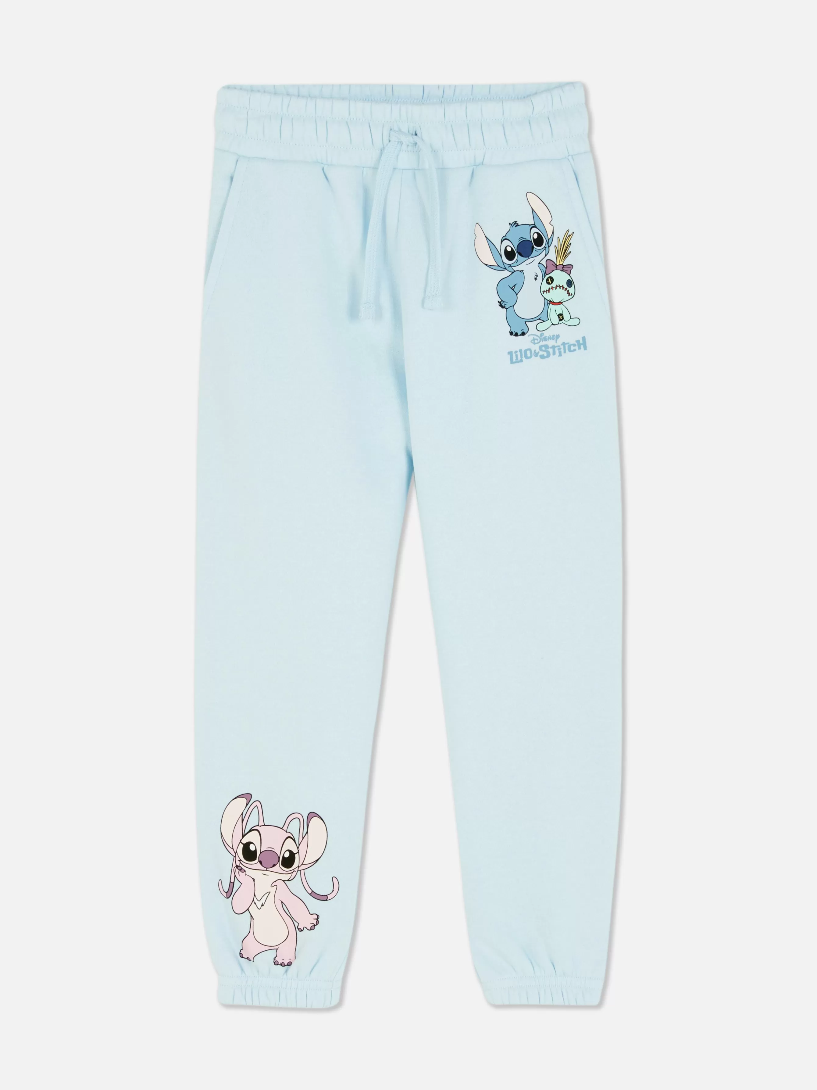 Online Primark Bas De Jogging élastiqué Disney Lilo & Stitch Bleu clair