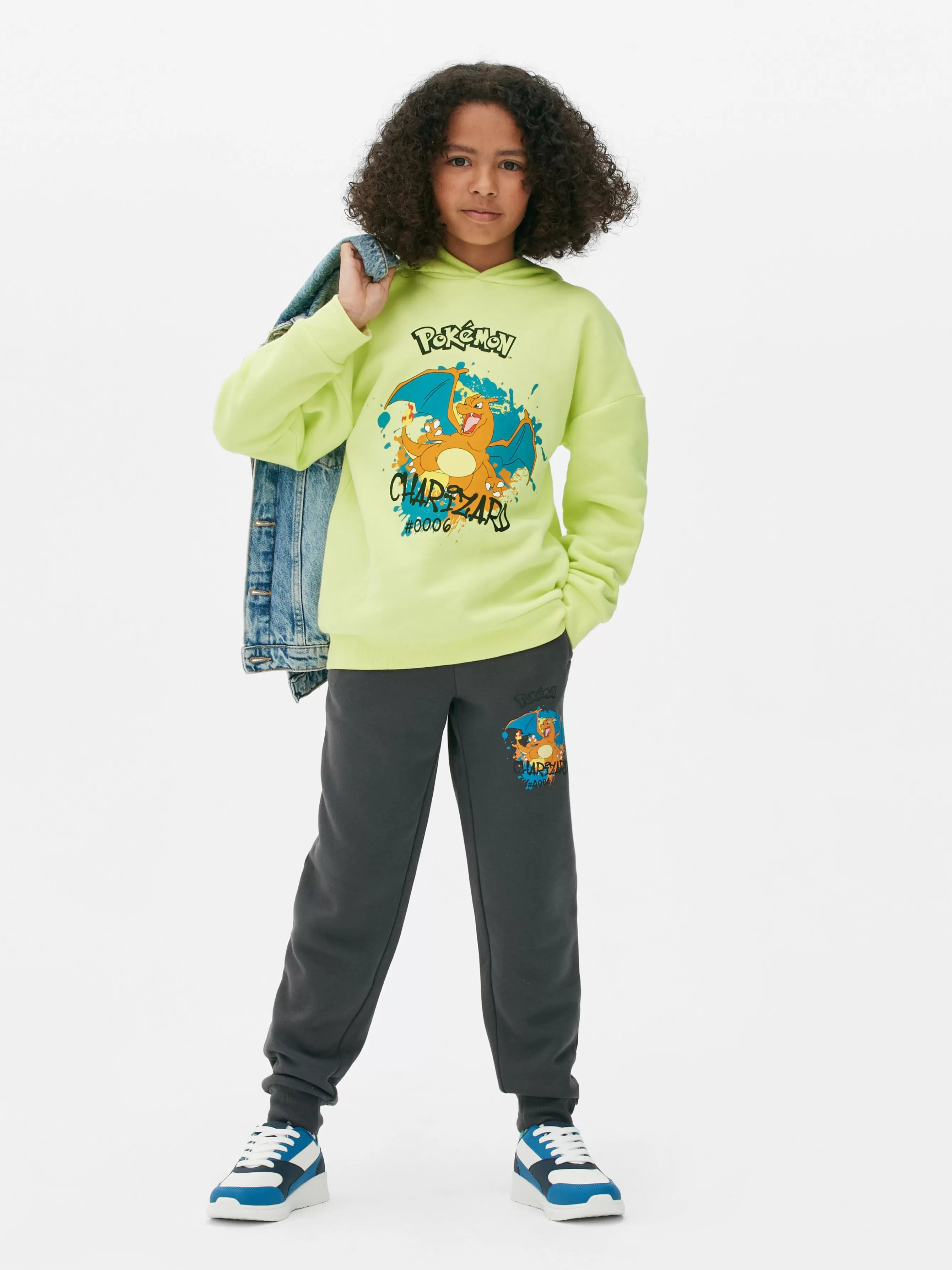 Online Primark Bas De Jogging Pokémon Dracaufeu Gris ardoise