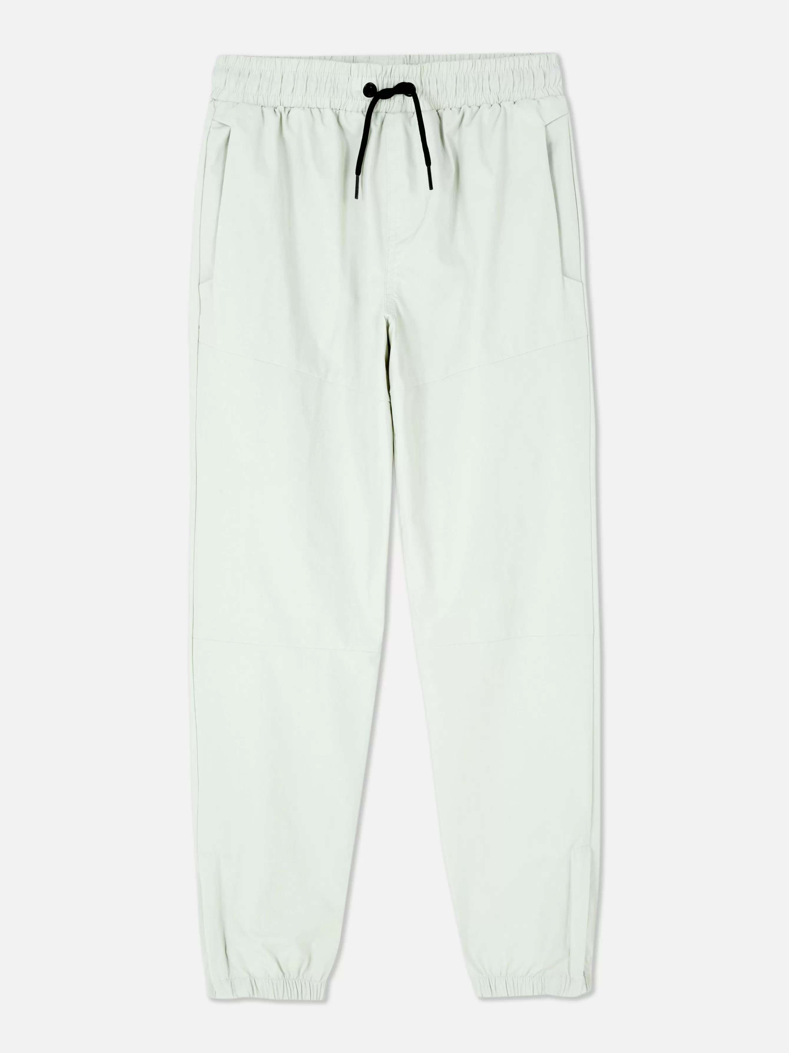 Cheap Primark Bas De Jogging Technique à Cordon De Serrage Écru