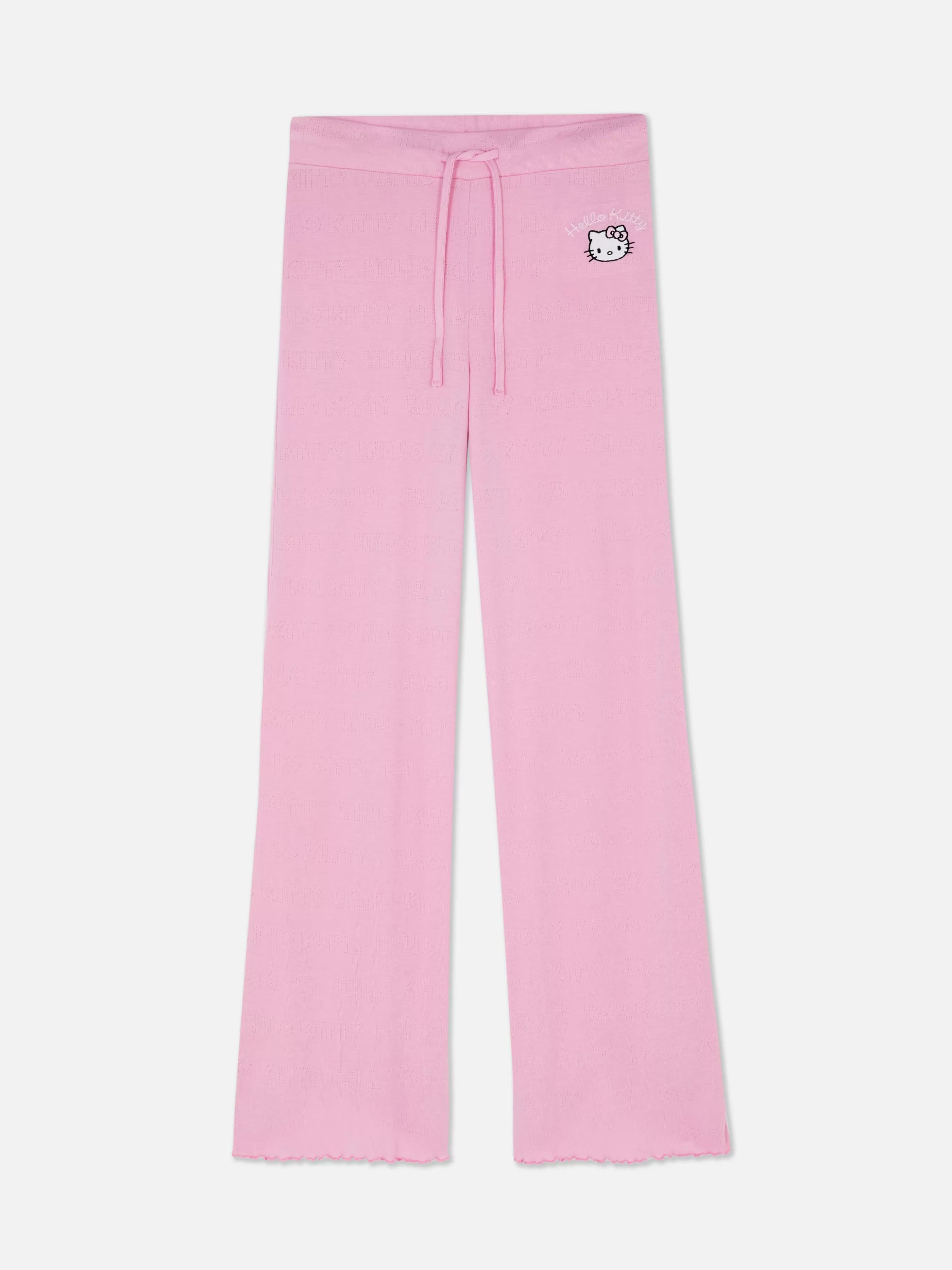 Discount Primark Bas De Pyjama En Pointelle Hello Kitty Rose