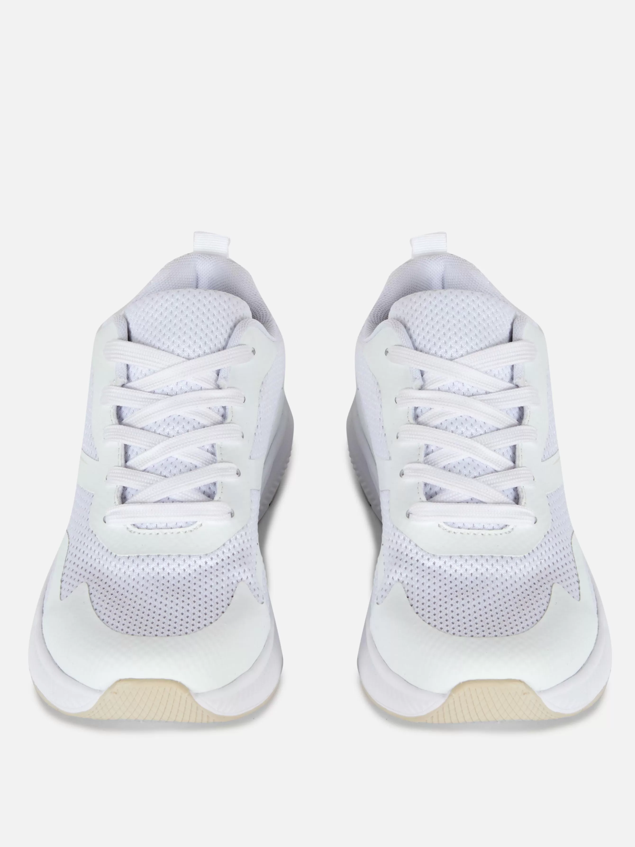 Sale Primark Baskets De Sport à Lacets Blanc