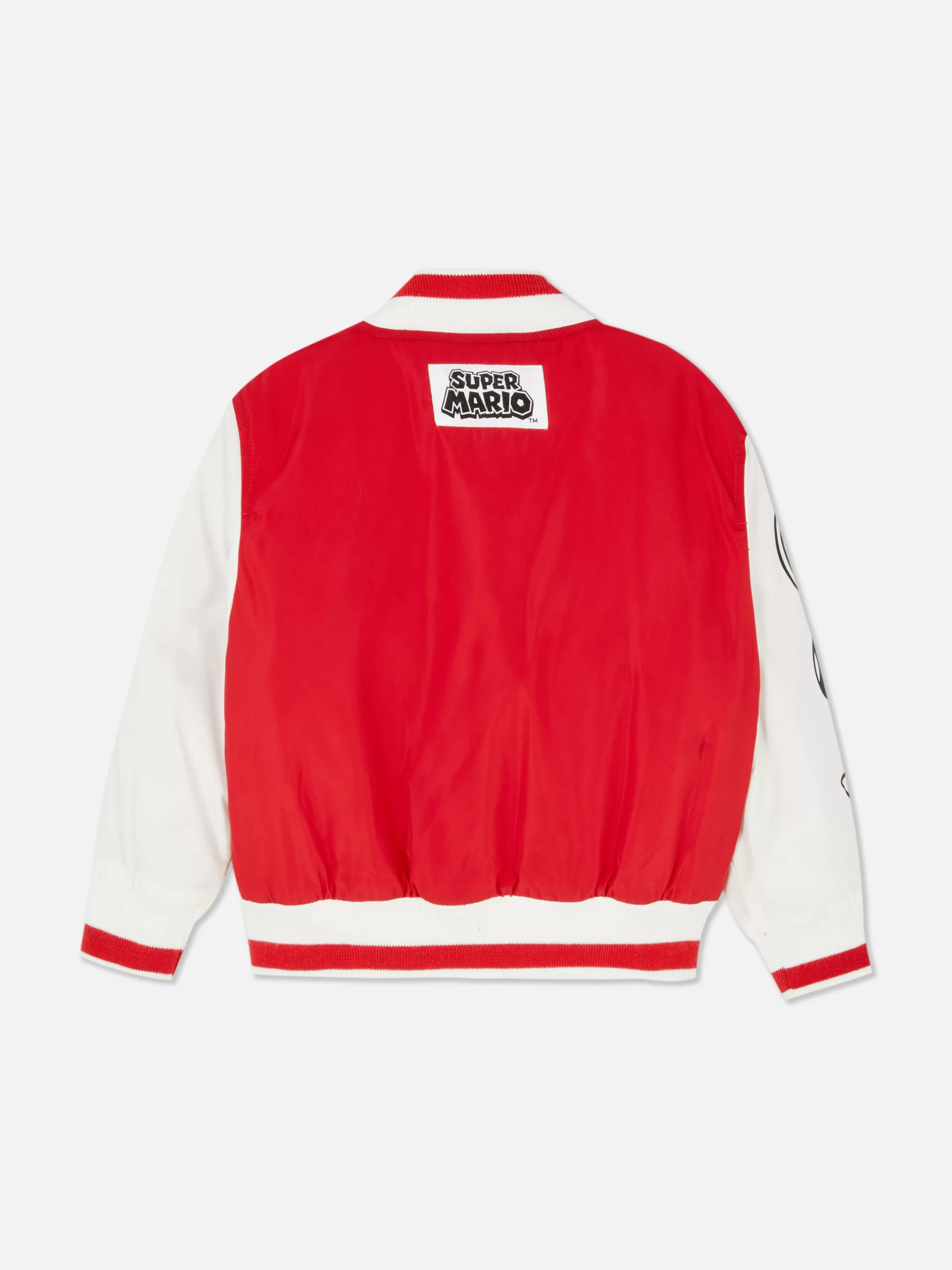 Cheap Primark Blouson Bomber Super Mario Rouge