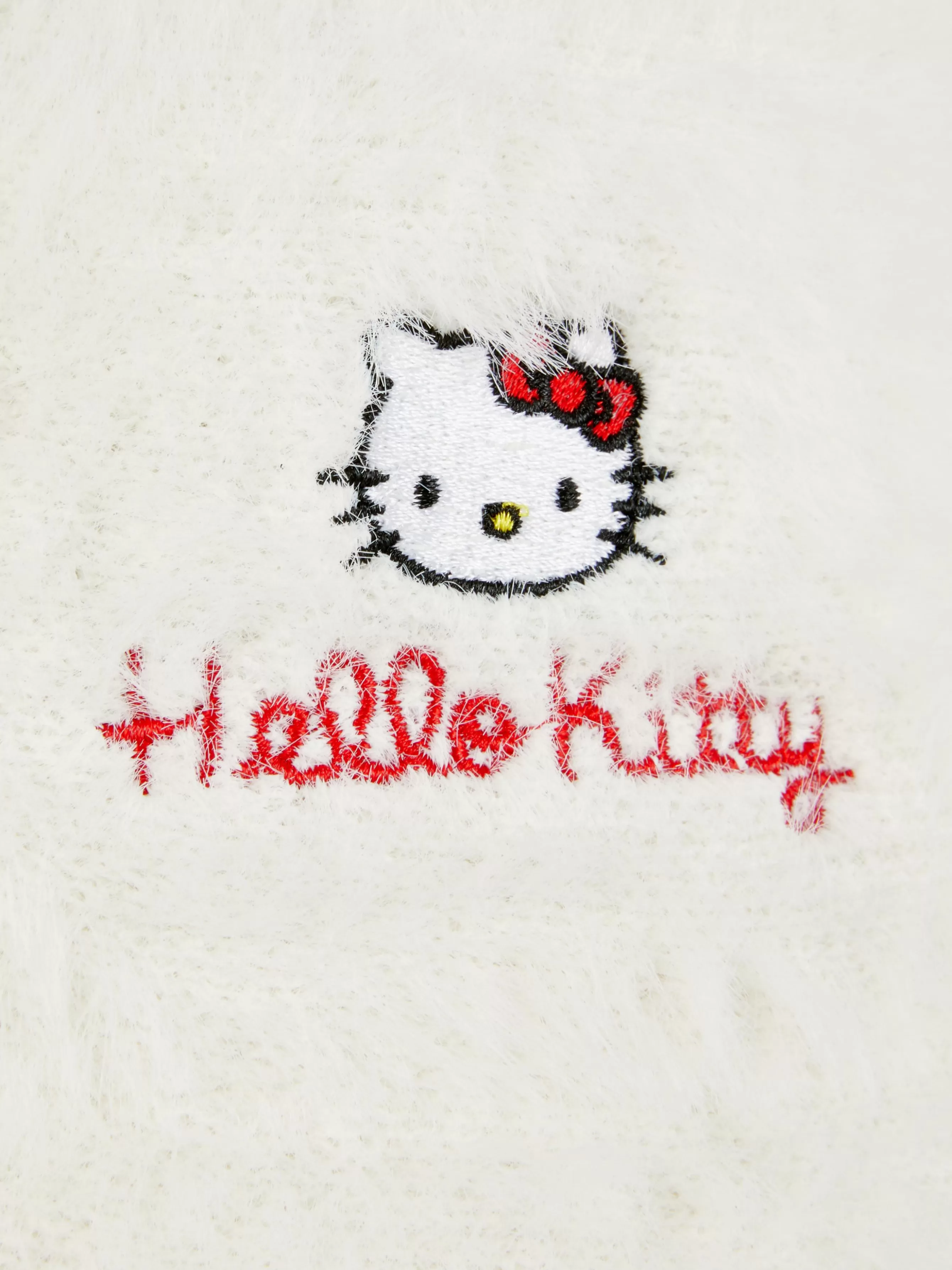 Clearance Primark Bob En Fausse Fourrure Hello Kitty Blanc