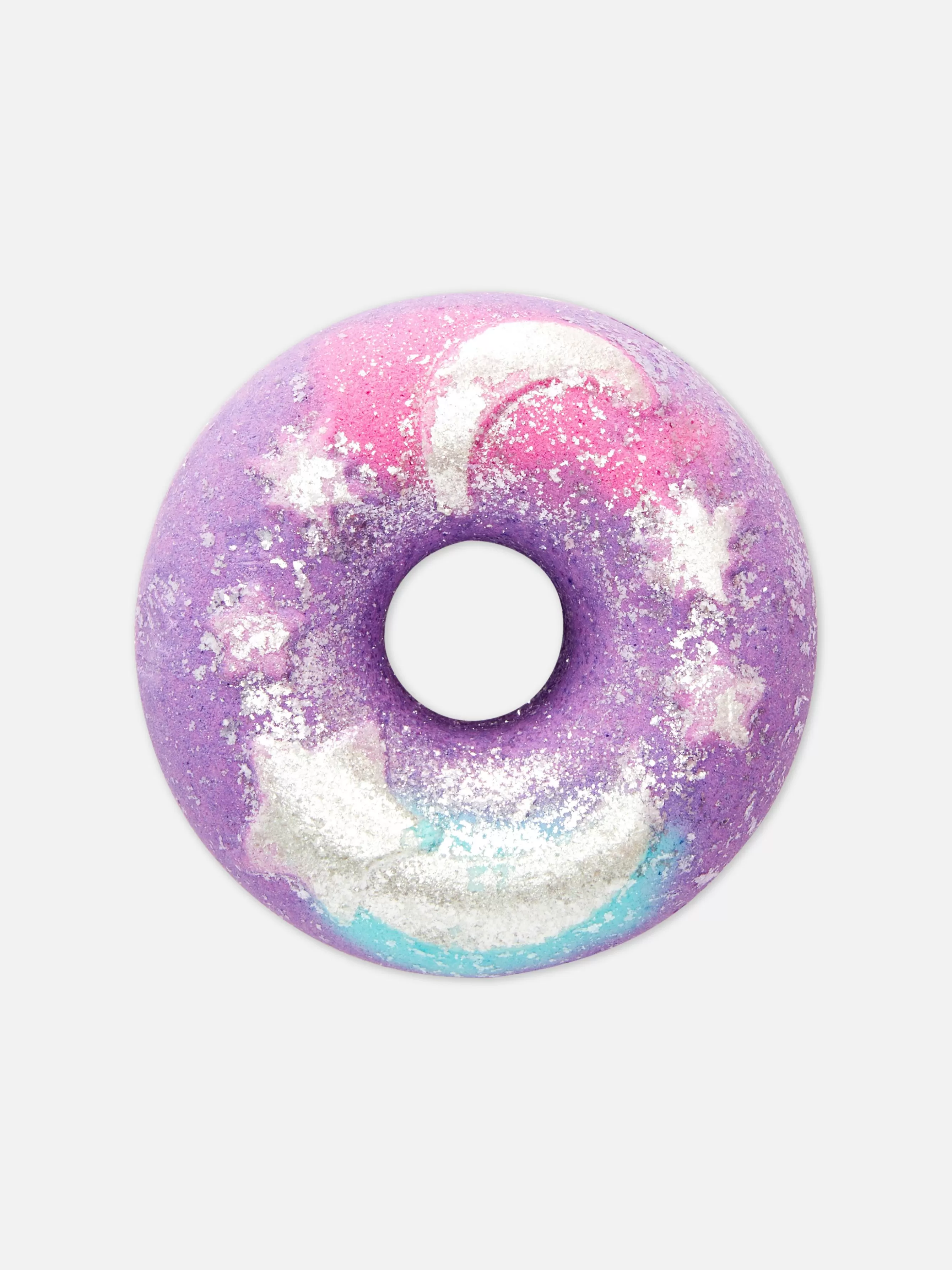 New Primark Bombe De Bain Effervescente Donut Céleste Multicolore