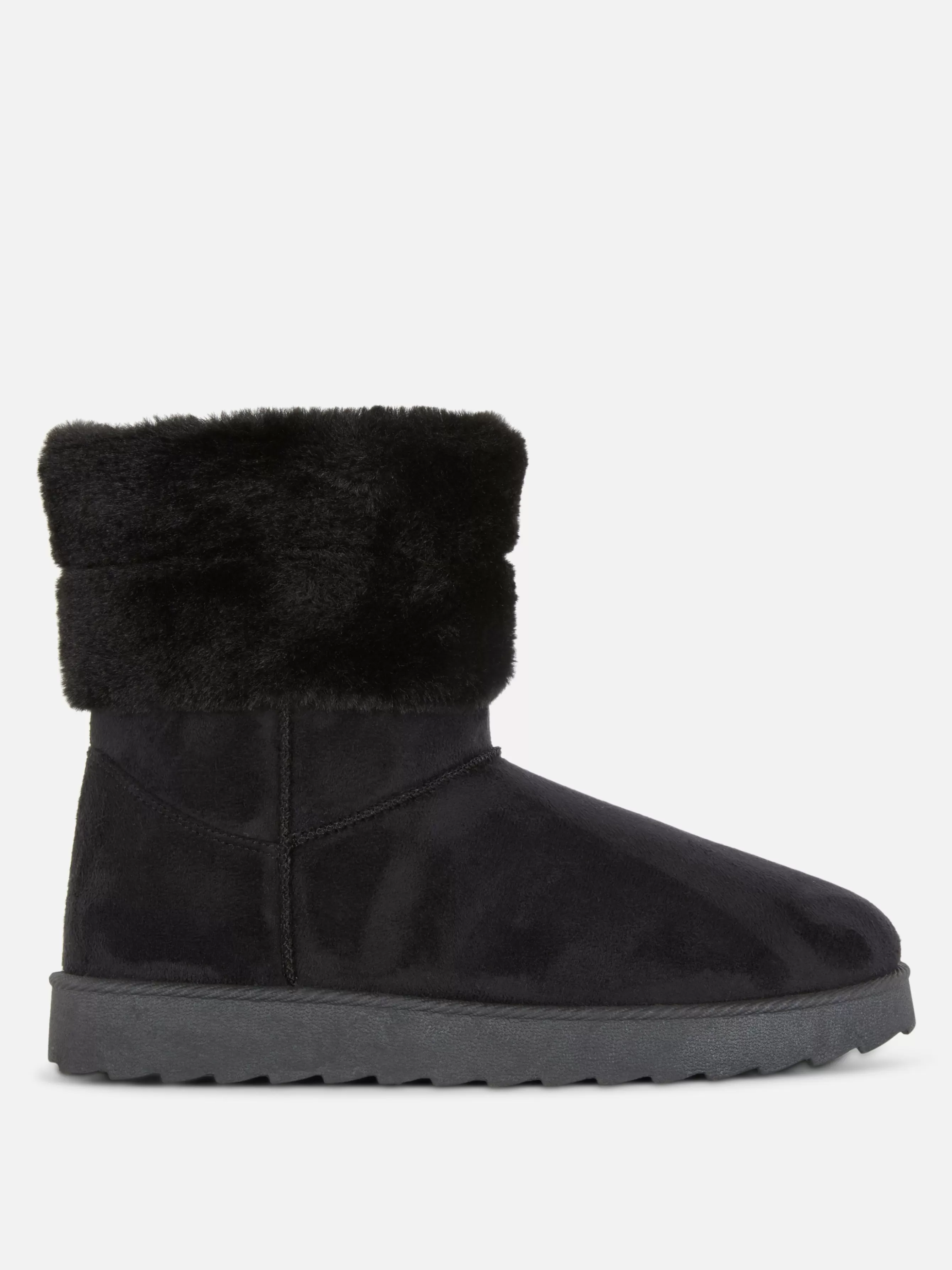 Clearance Primark Bottes Doublées En Fausse Fourrure Noir