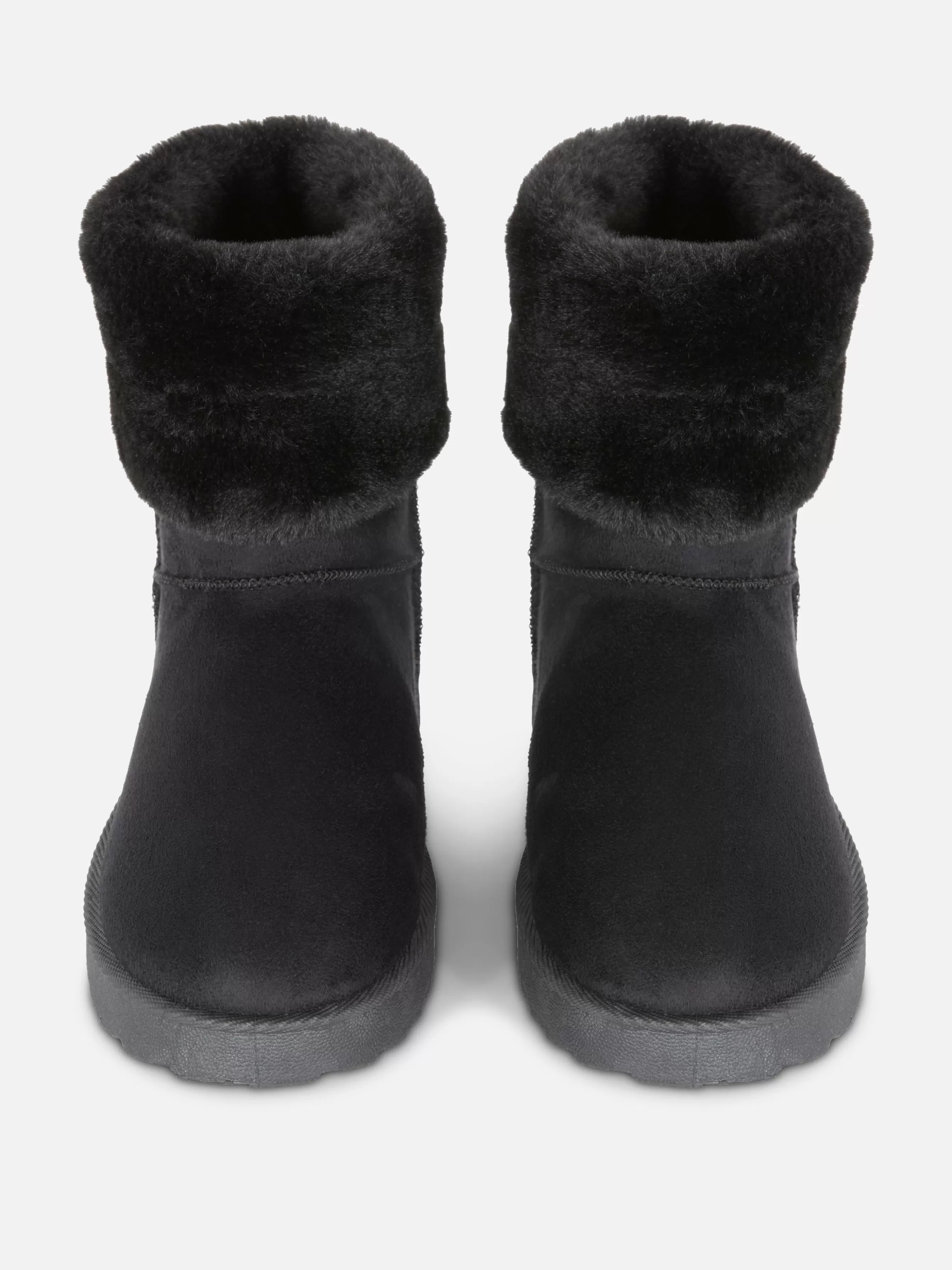 Clearance Primark Bottes Doublées En Fausse Fourrure Noir