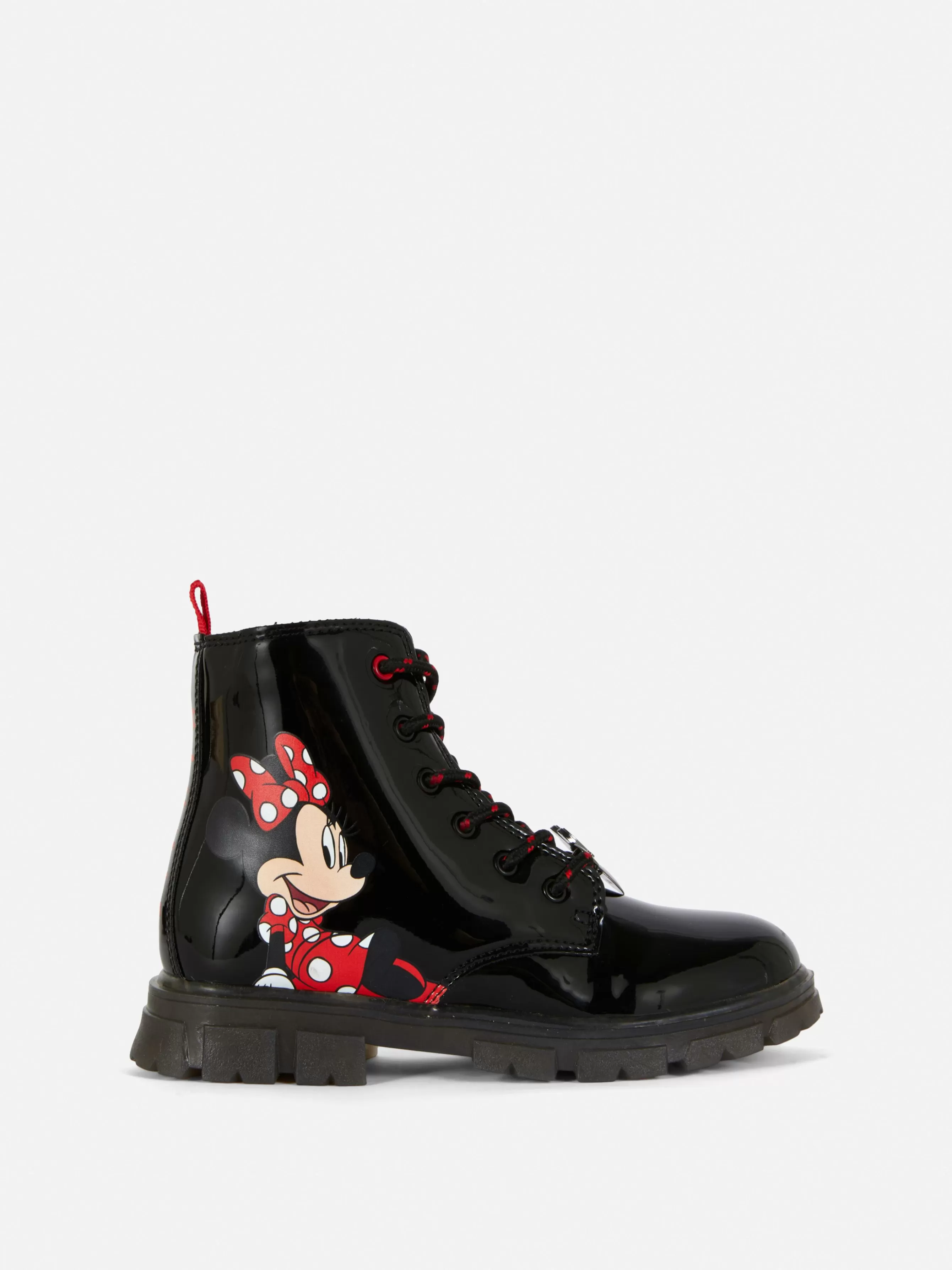 Shop Primark Bottes Vernies Semelle épaisse Disney Minnie Mouse Noir