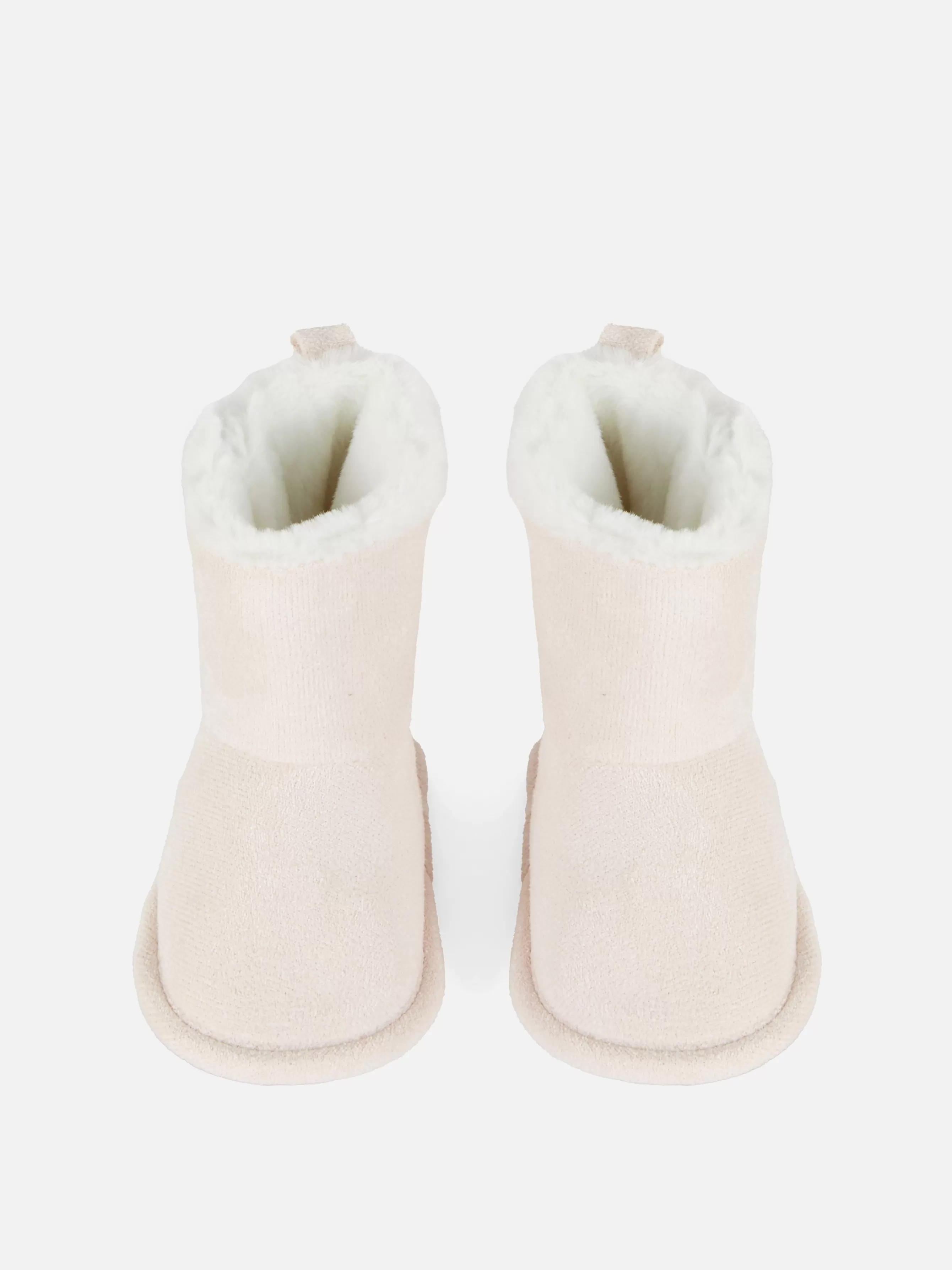 Outlet Primark Bottillons à Finitions En Fausse Fourrure Pour Bébé Rose