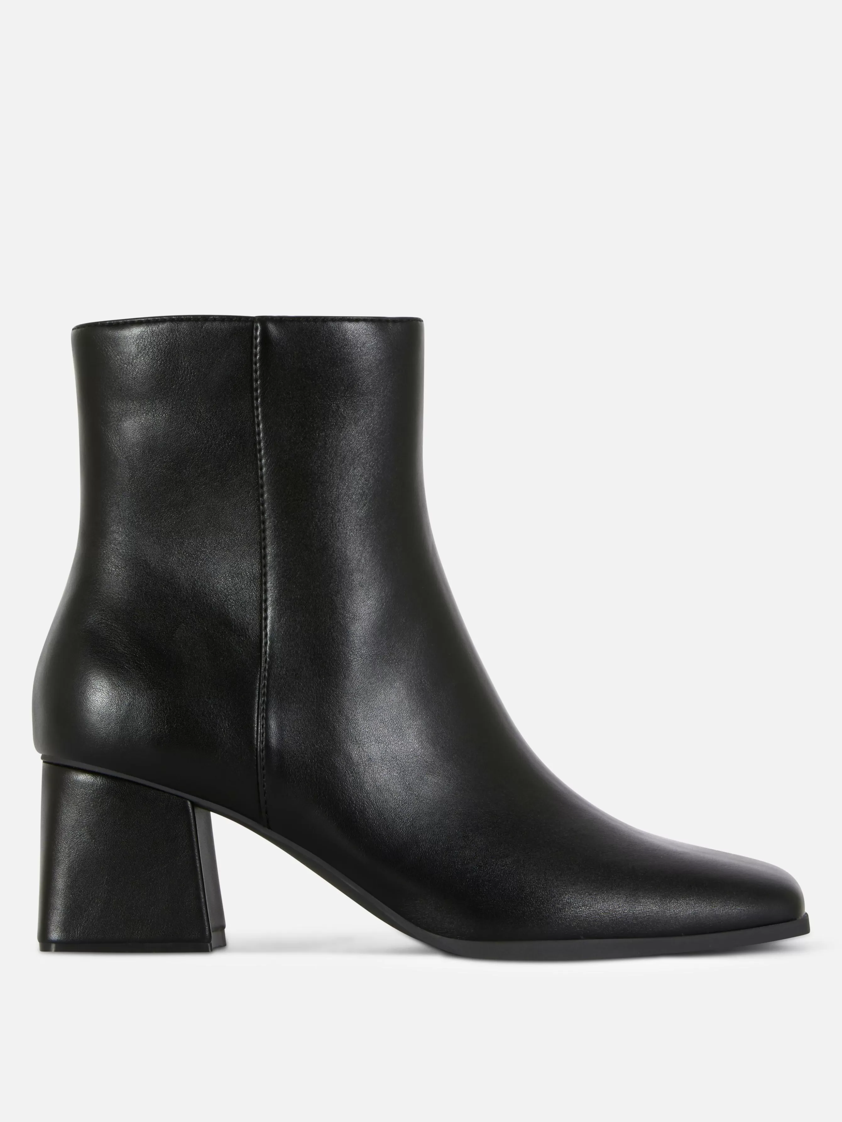 Best Sale Primark Bottines à Talon Bloc Noir