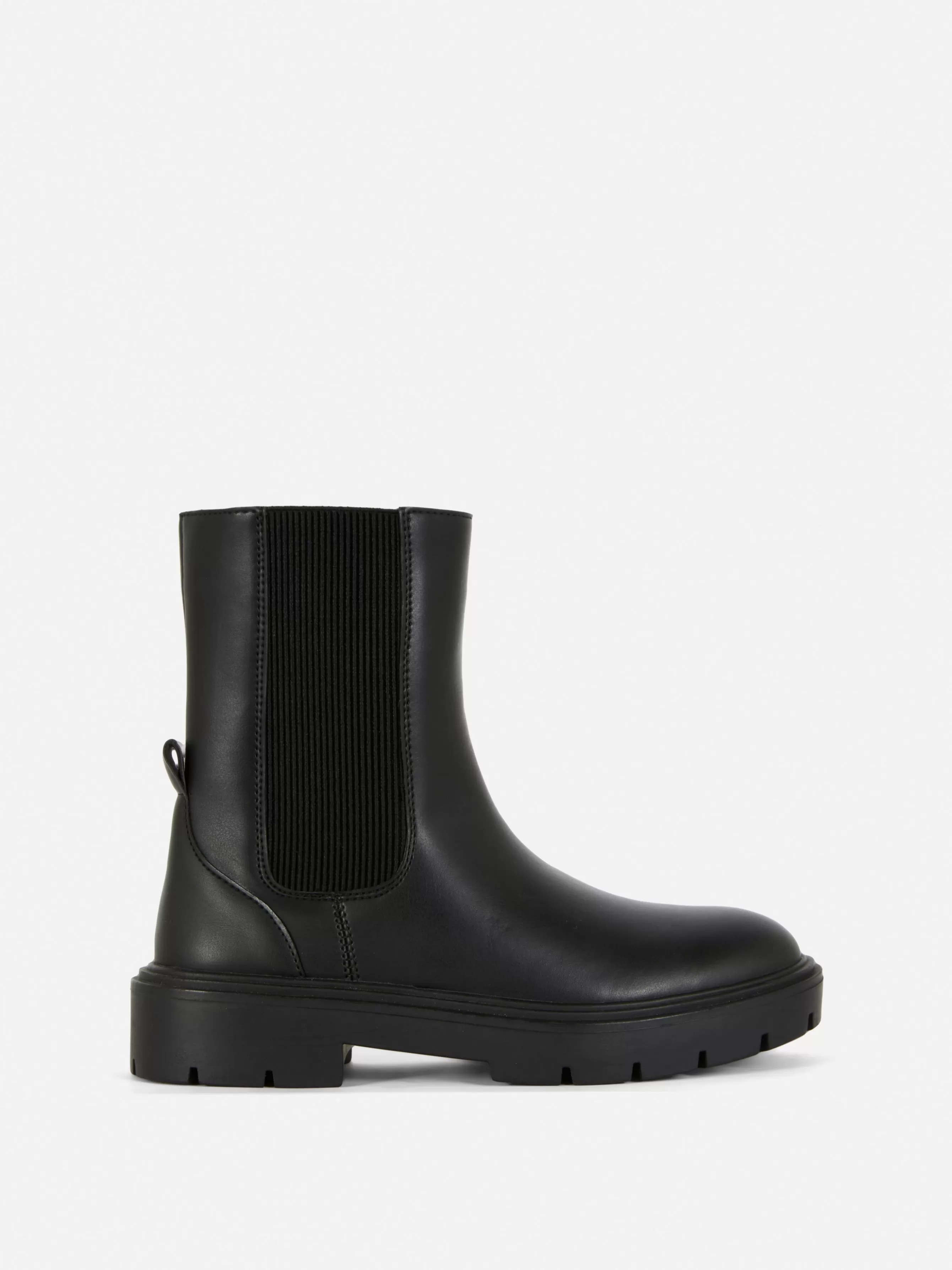 Clearance Primark Bottines Chelsea à Bout Rond Noir