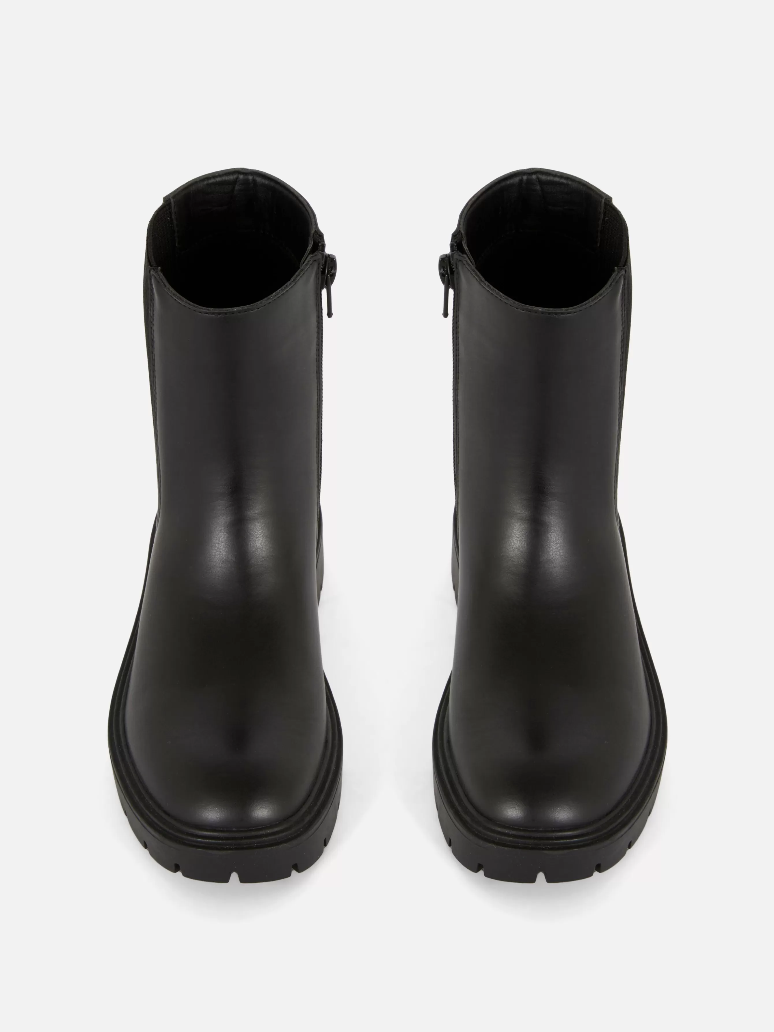 Clearance Primark Bottines Chelsea à Bout Rond Noir