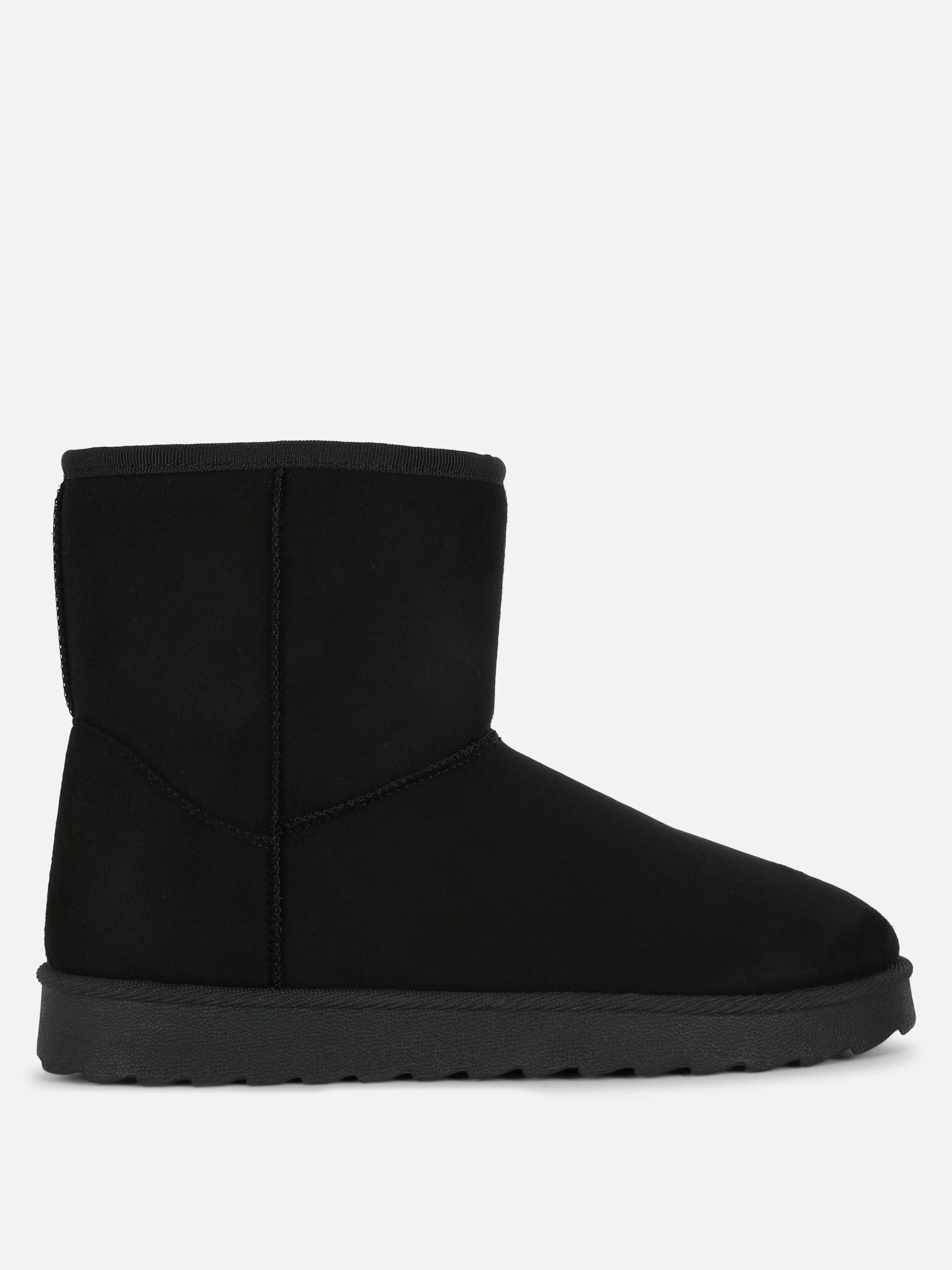 New Primark Bottines En Daim Synthétique Noir