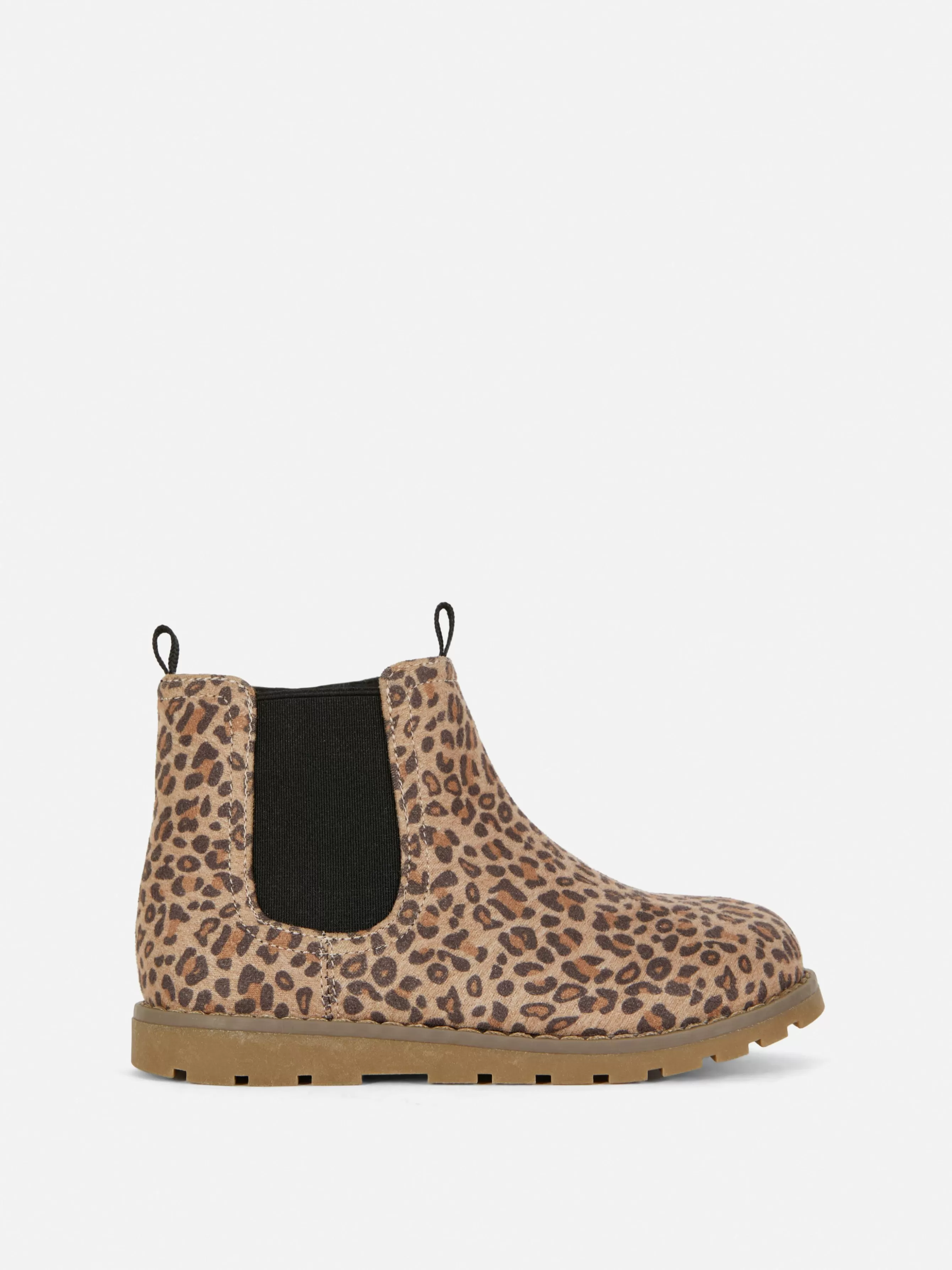 Best Sale Primark Bottines Zippées à Motif Léopard Fauve