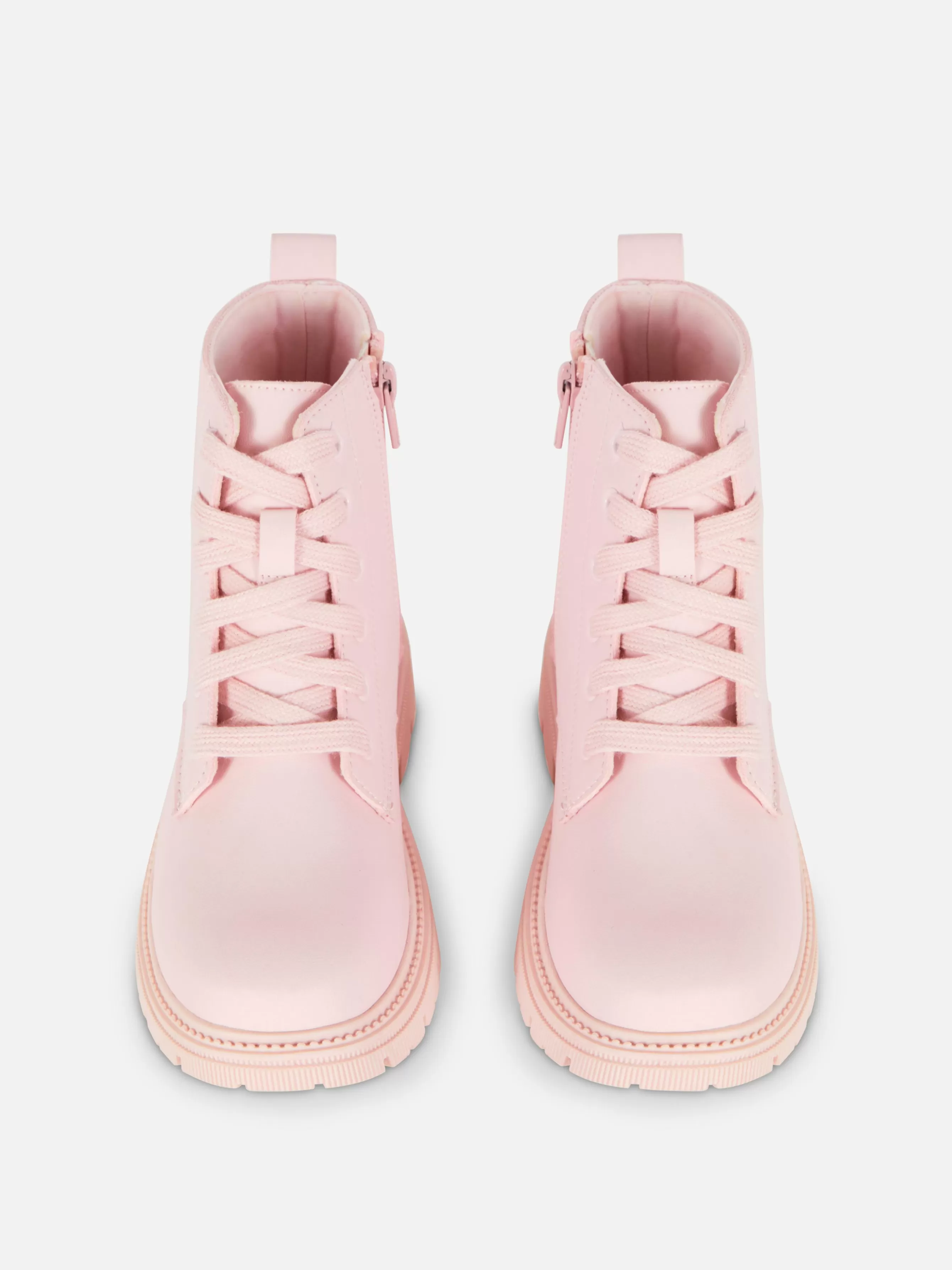 Shop Primark Bottines Zippées à Semelle épaisse Rose