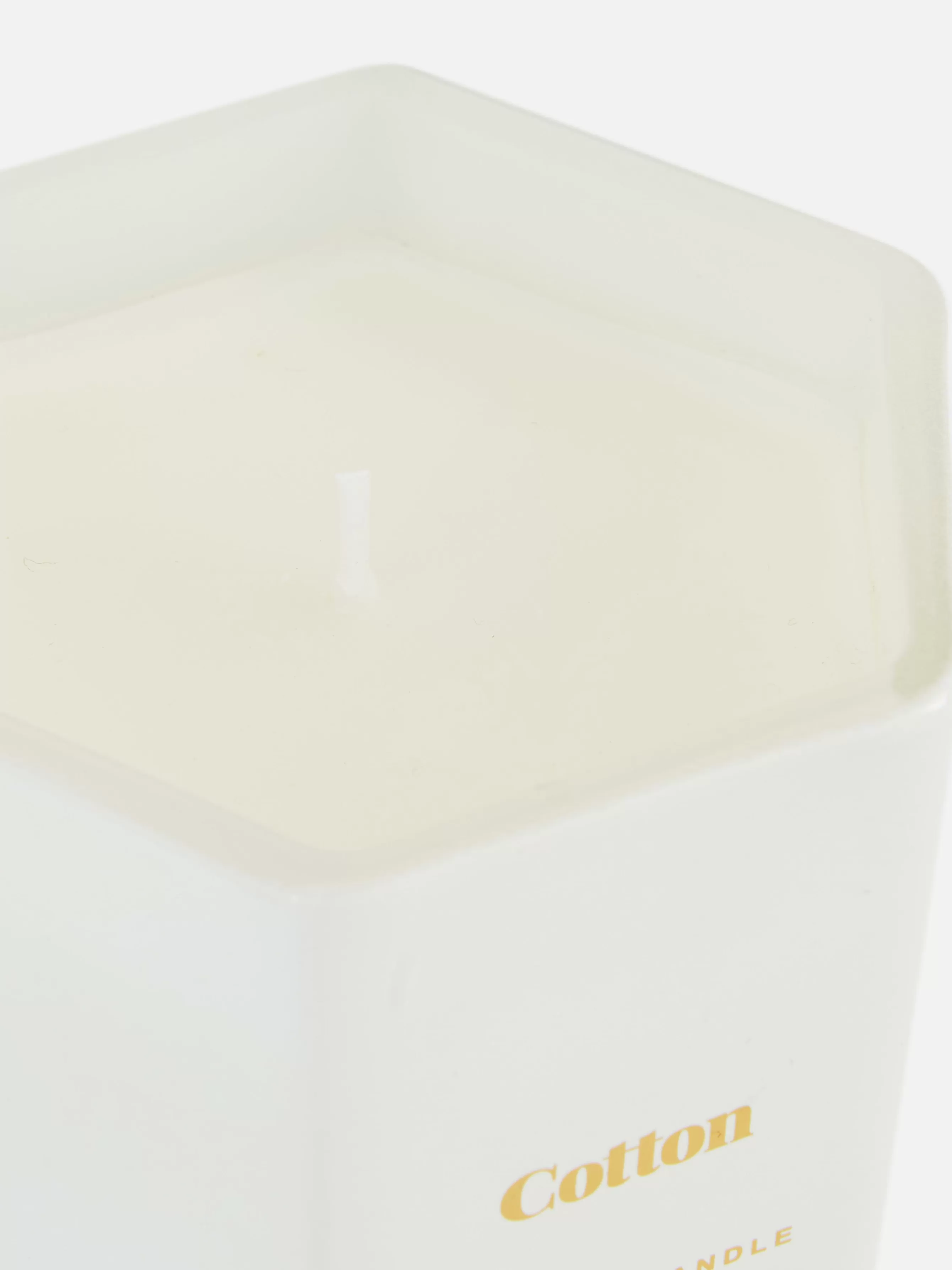 Cheap Primark Bougie Votive Hexagonale Parfumée Blanc