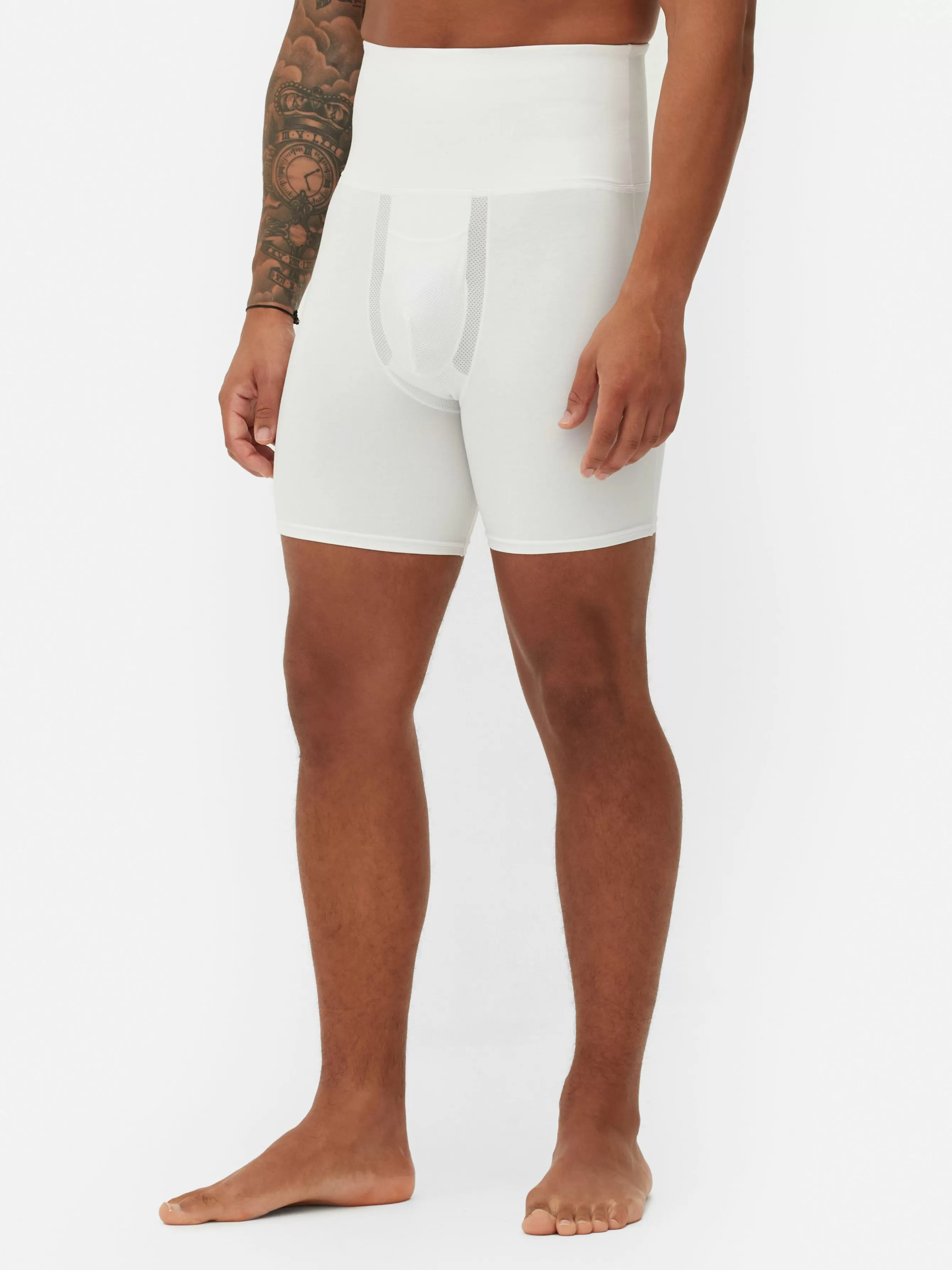 Best Sale Primark Boxer Gainant Taille Haute Blanc