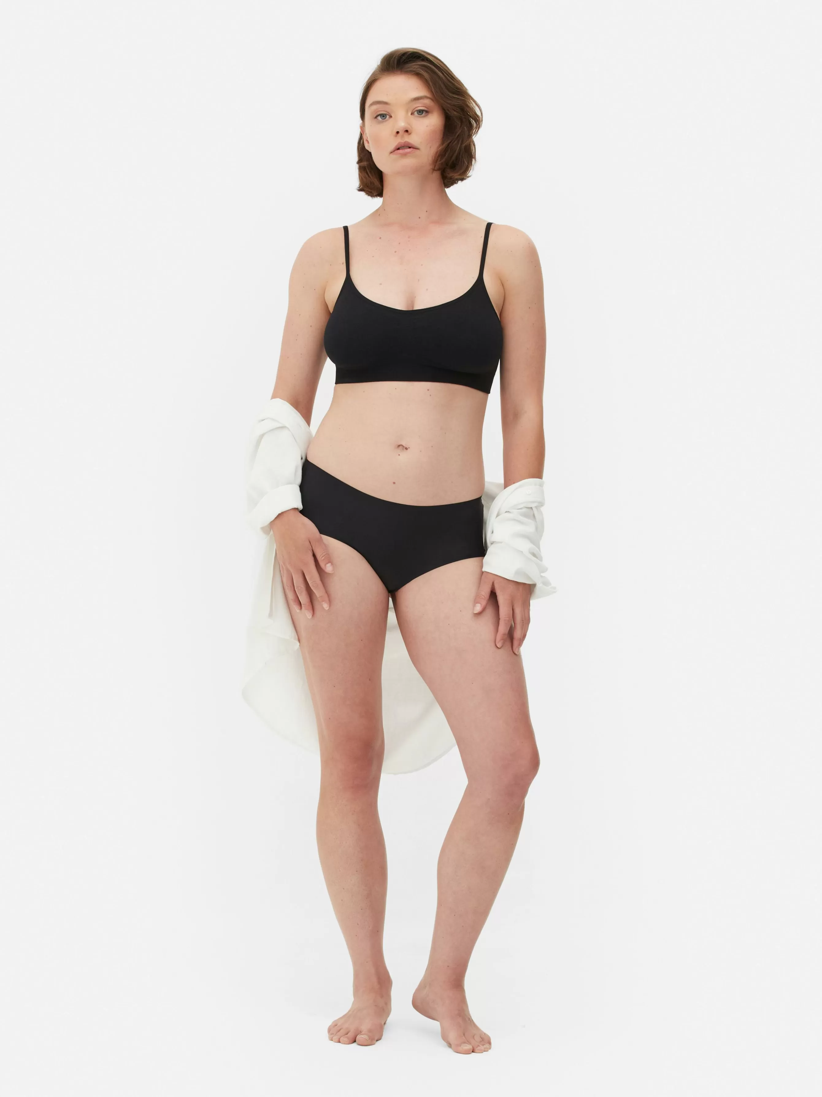 Fashion Primark Brassière Gainante Sculptante Sans Coutures Noir