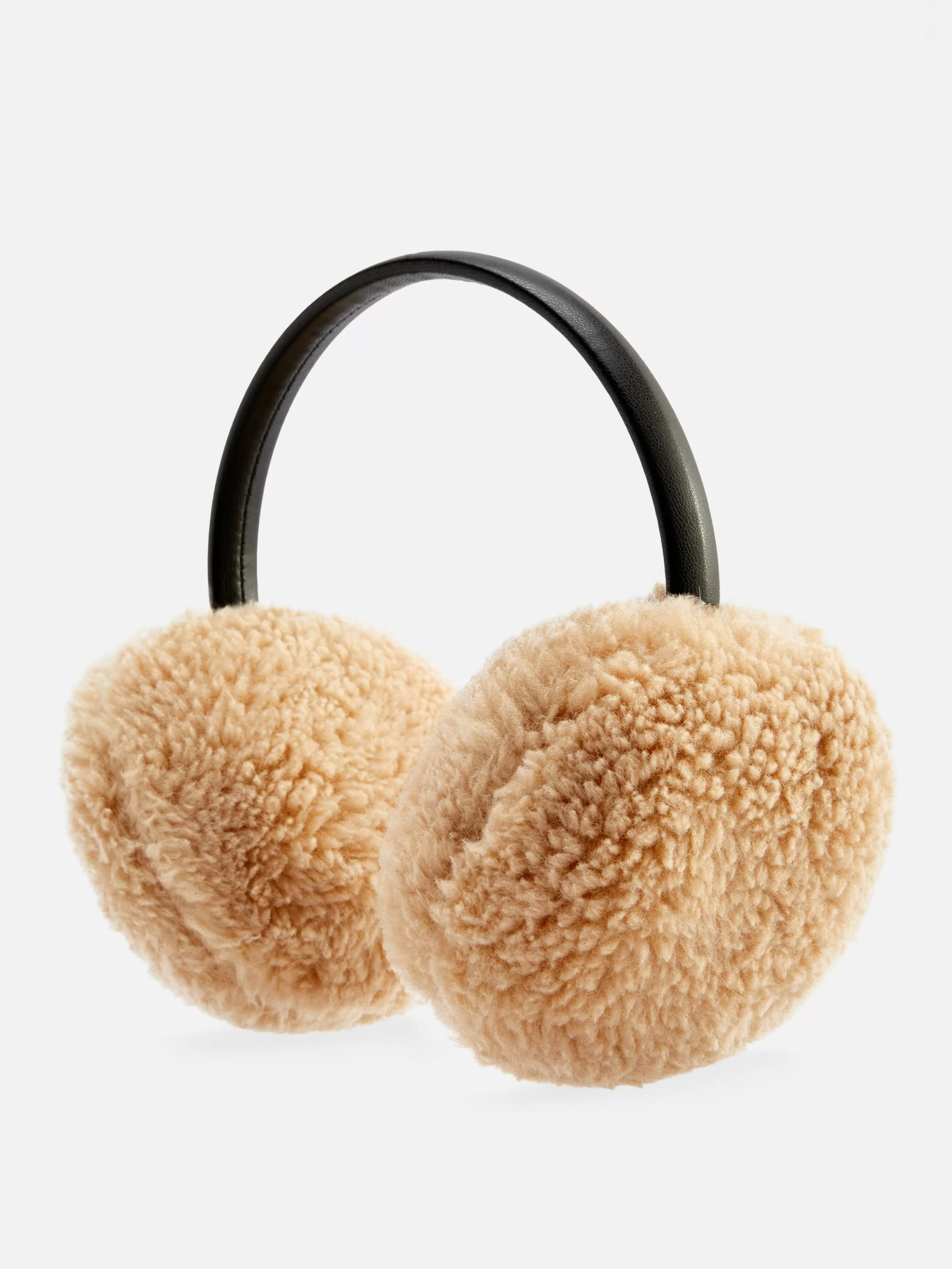 Discount Primark Cache-oreilles Effet Mouton Retourné Rita Ora Beige