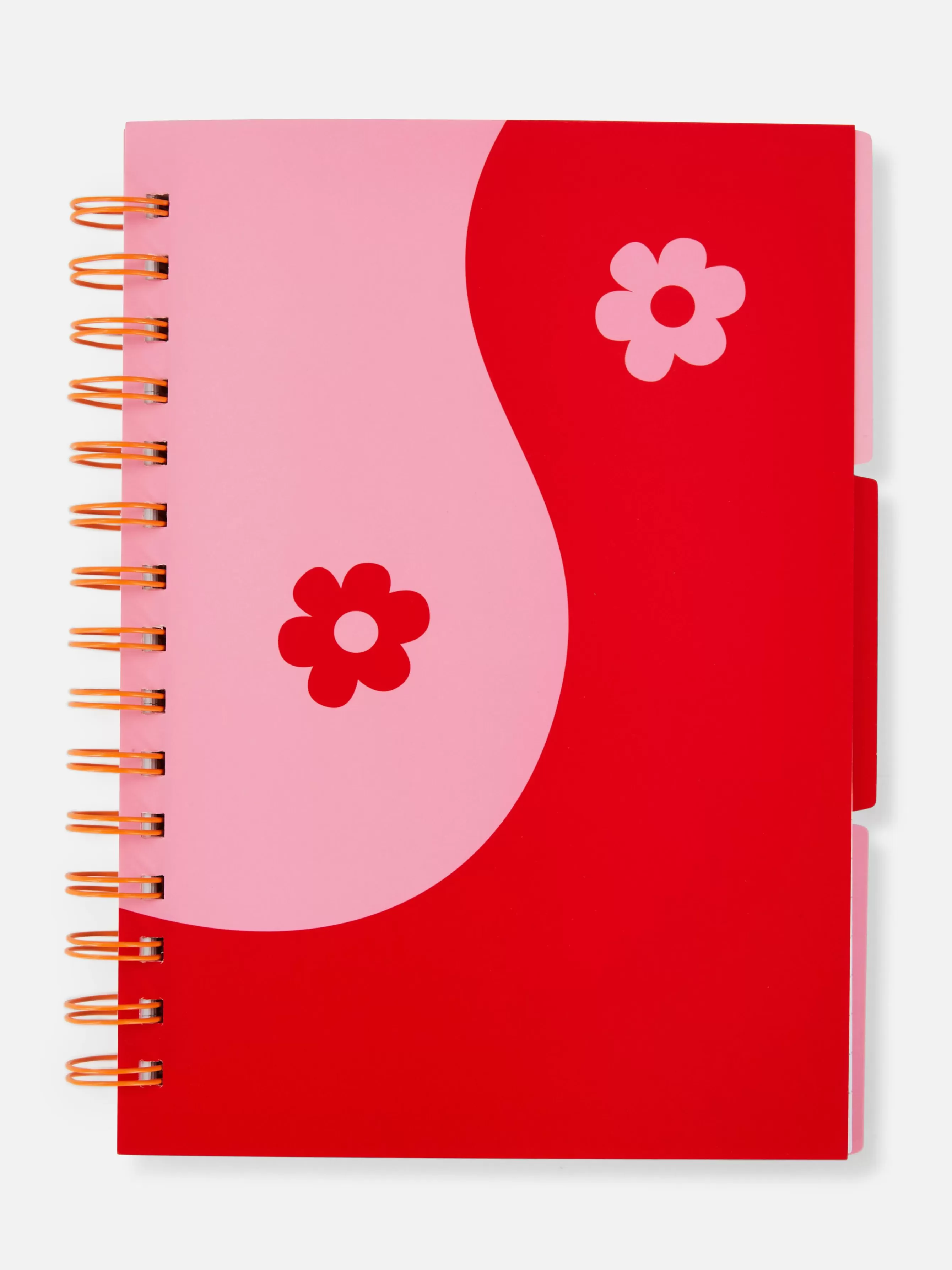 Store Primark Cahier A5 Yin Et Yang Rouge