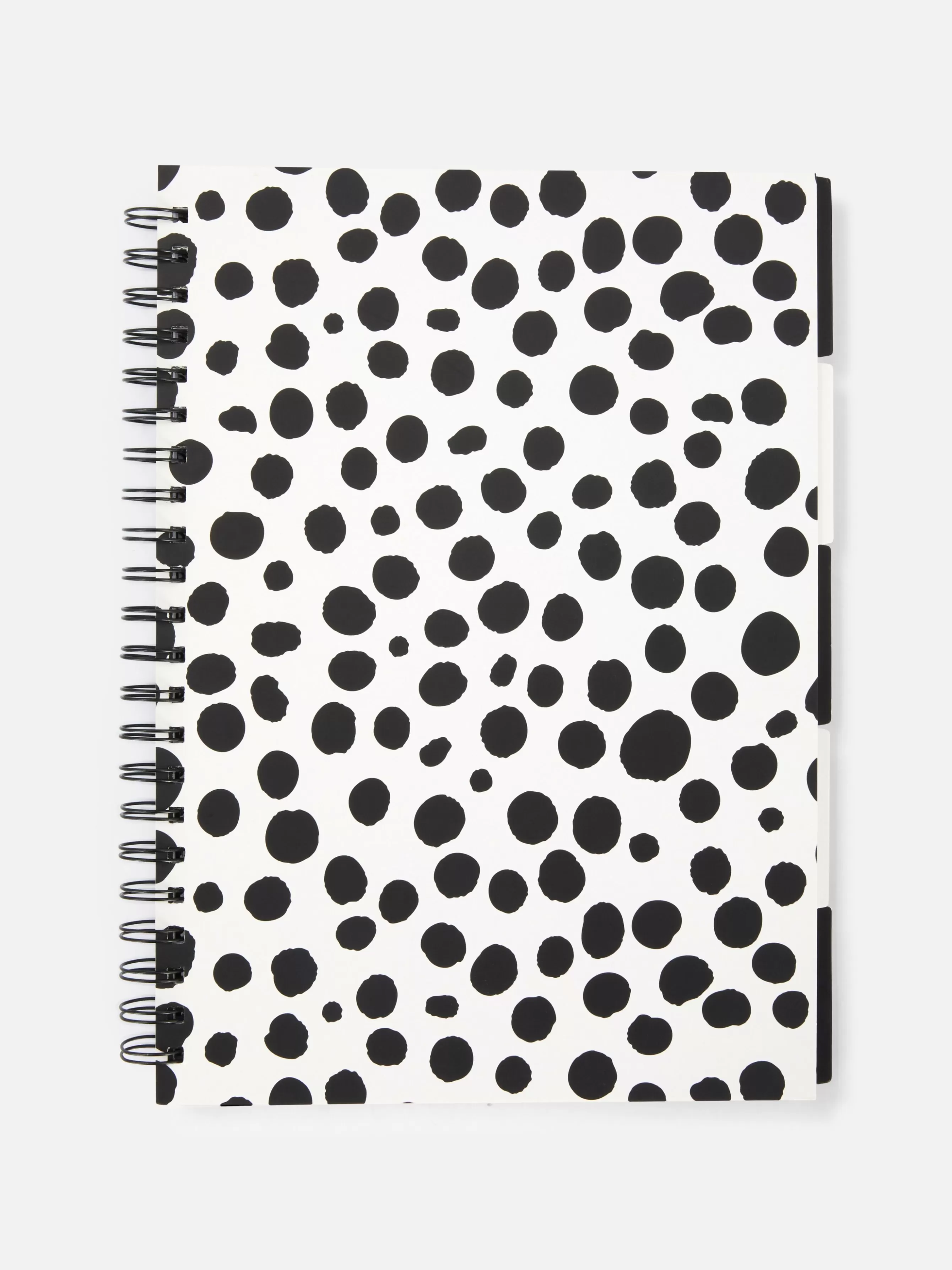 Fashion Primark Carnet Moucheté A5 Noir/Blanc