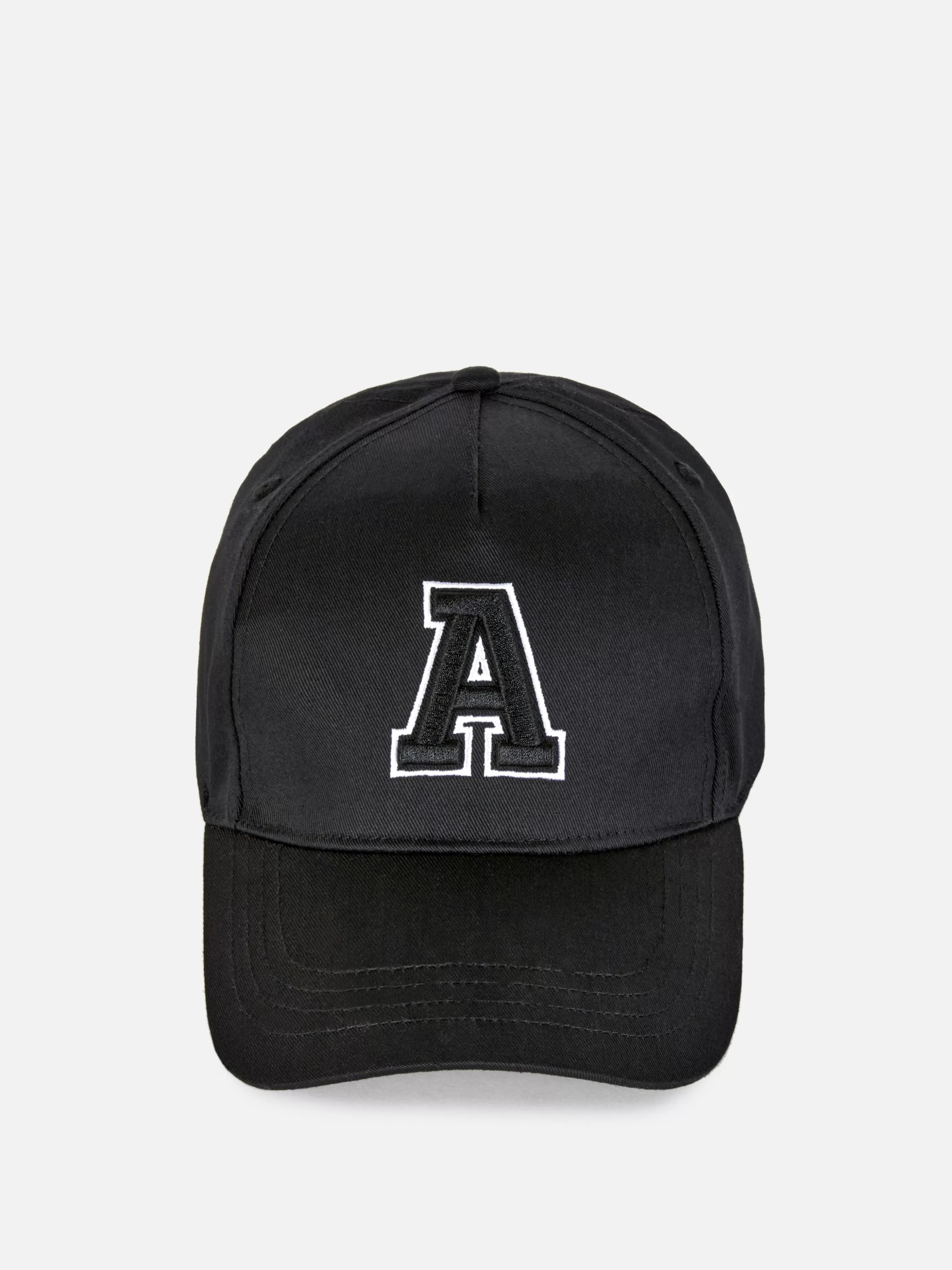 Best Sale Primark Casquette De Baseball Avec Initiale Noir