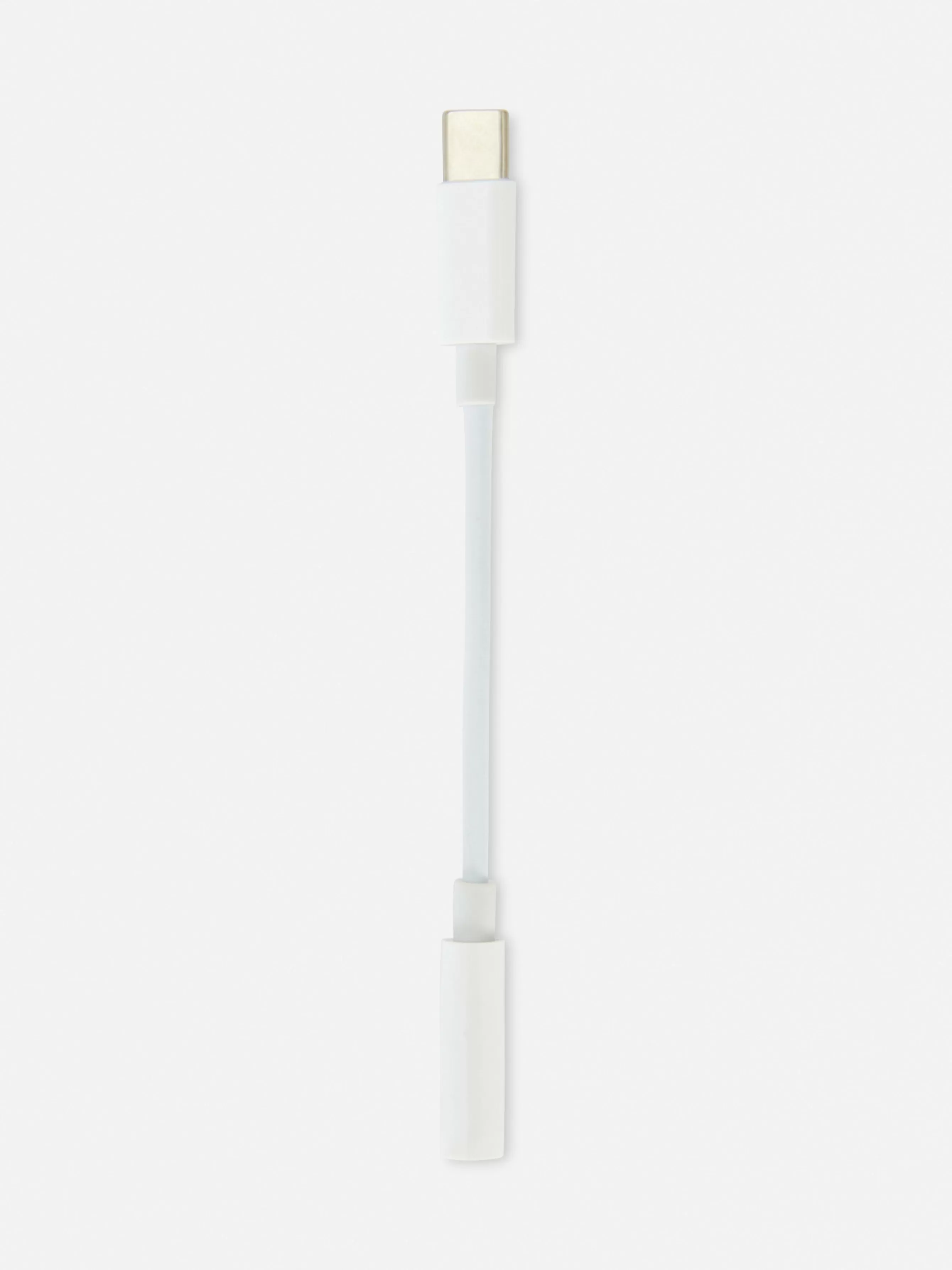 Flash Sale Primark Câble Adaptateur Jack Audio USB-C Blanc