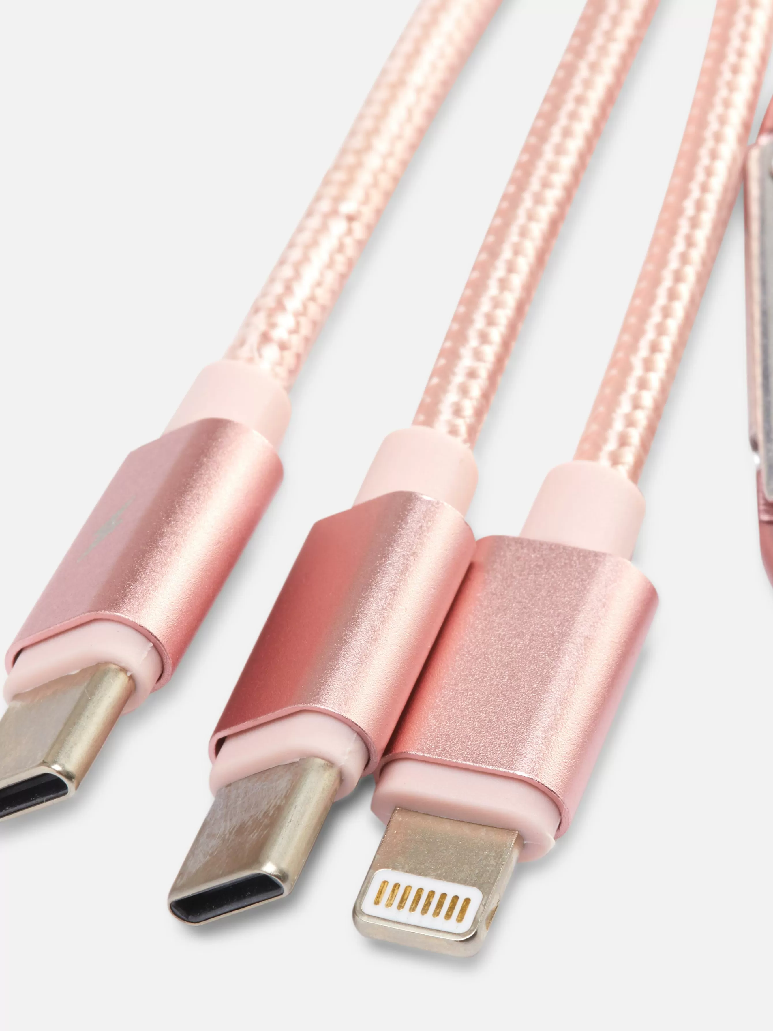 Shop Primark Câble De Chargeur 2-en-1 Rose