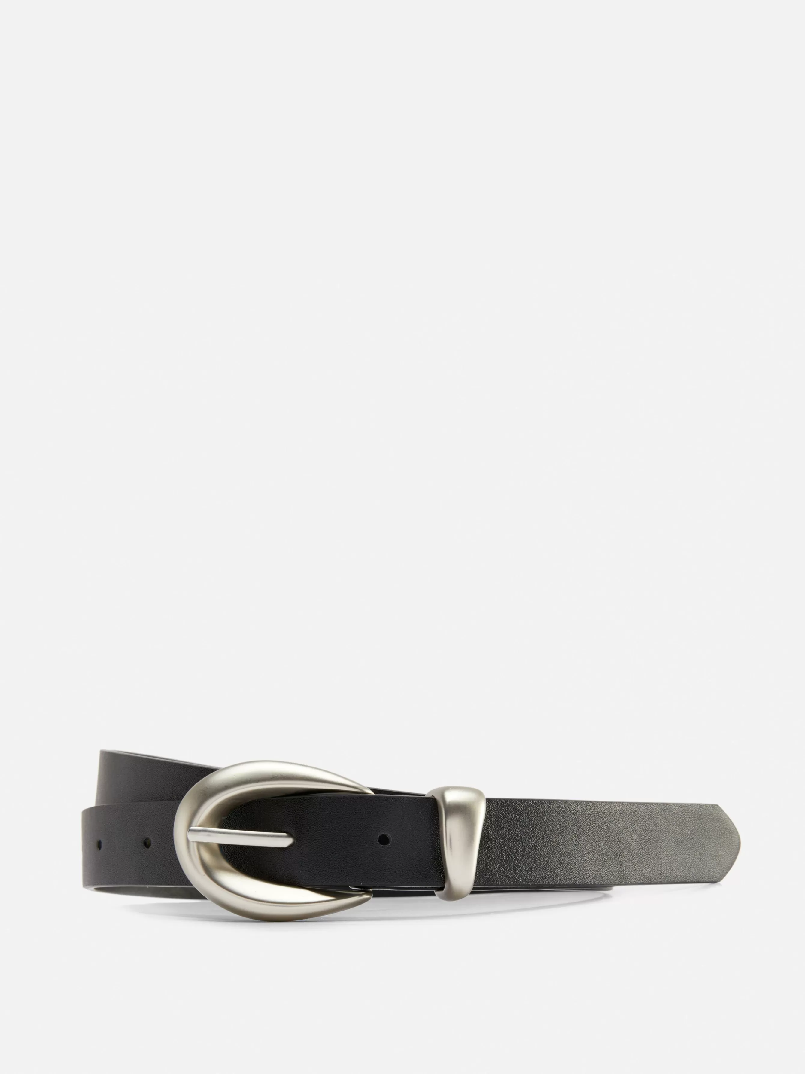 Outlet Primark Ceinture à Boucle Asymétrique Noir