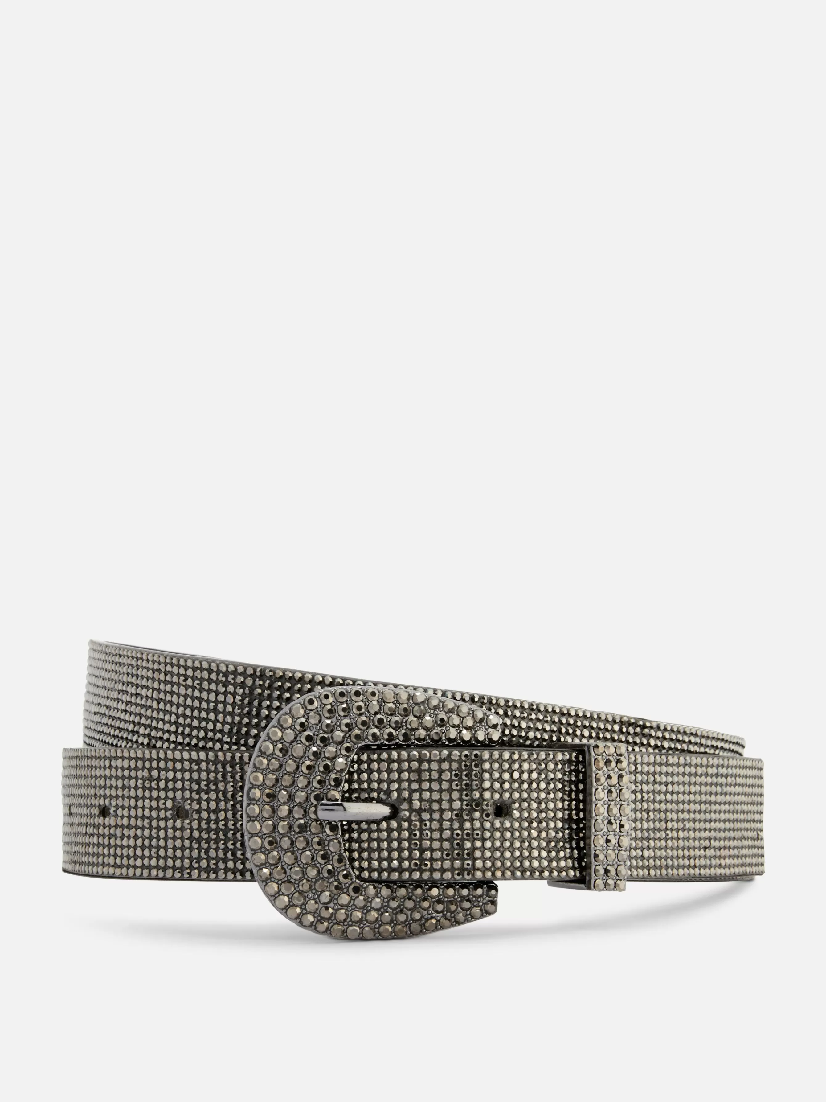 Flash Sale Primark Ceinture à Boucle Et Strass Étain