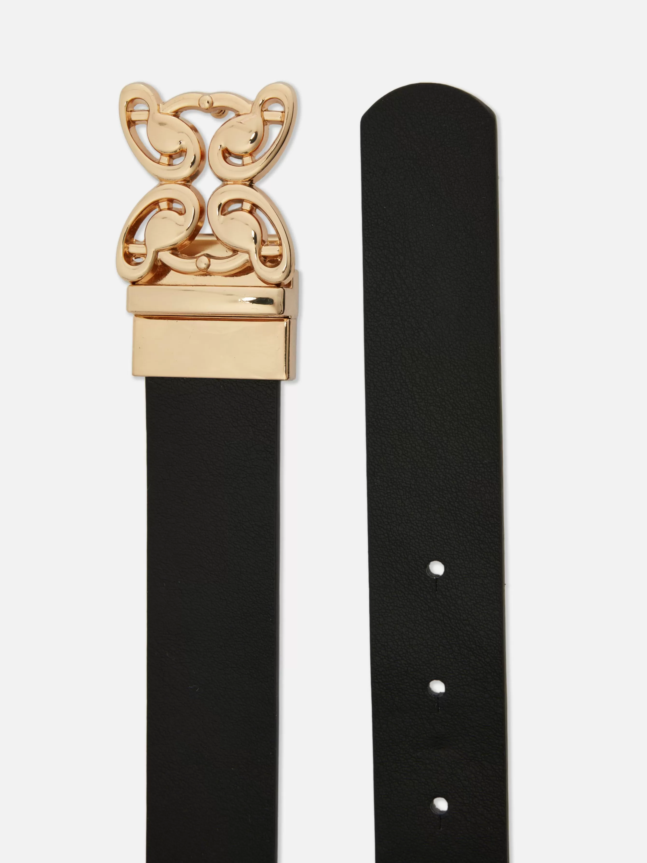 Store Primark Ceinture Réversible Papillon Noir/Nude