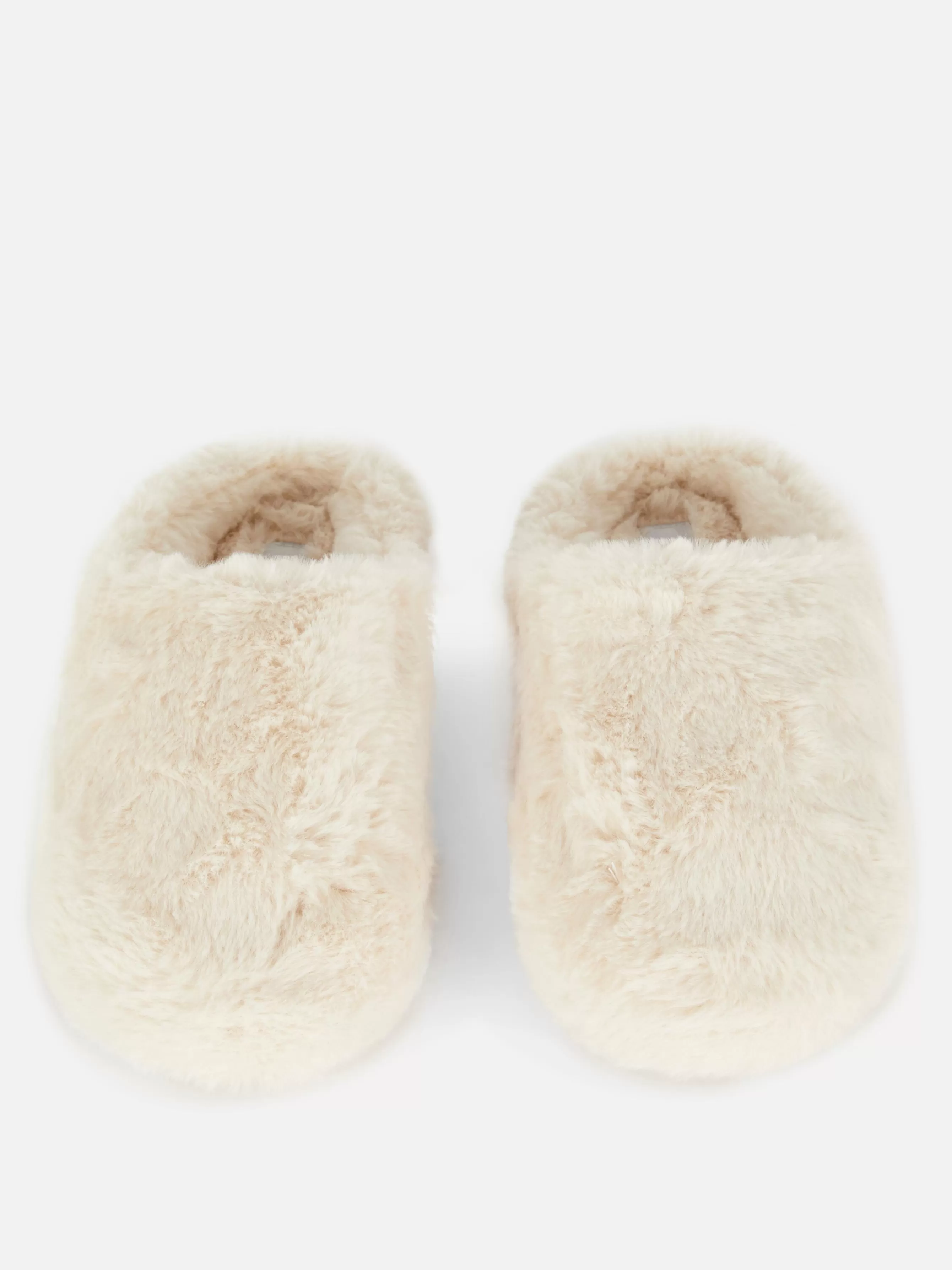 Hot Primark Chaussons En Fausse Fourrure Beige