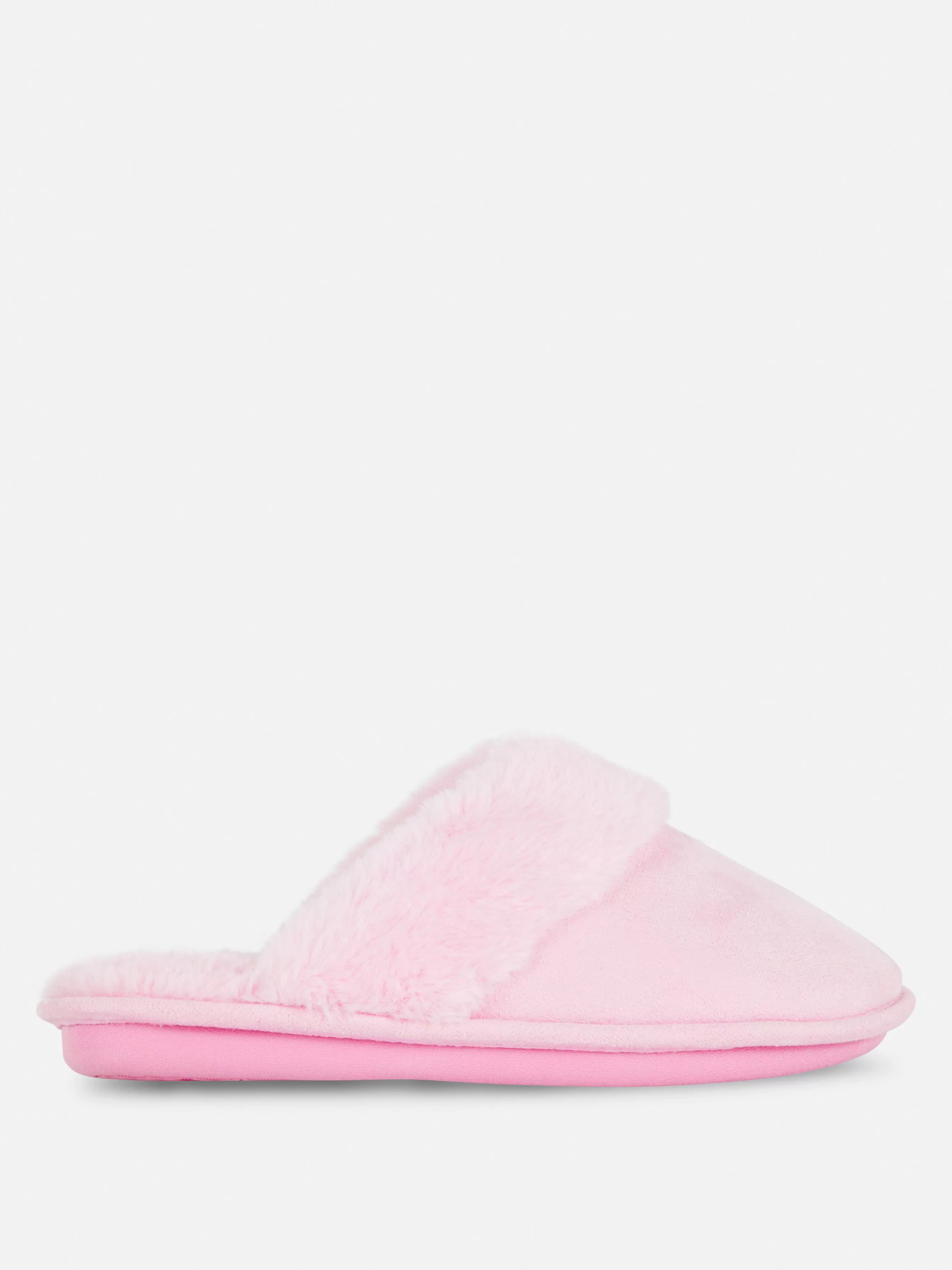 Best Primark Chaussons En Suédine Rose