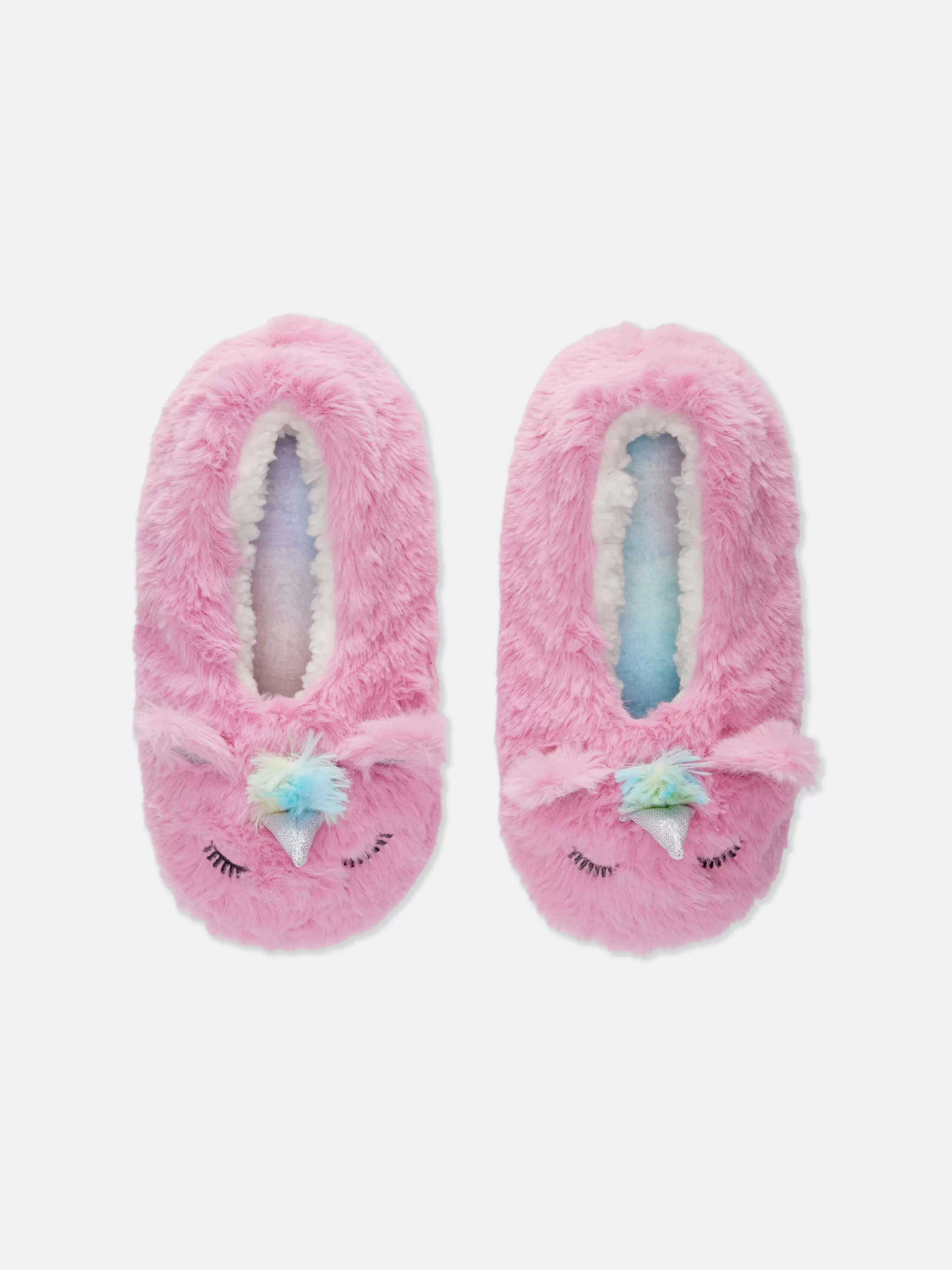 Sale Primark Chaussons Licorne Rose