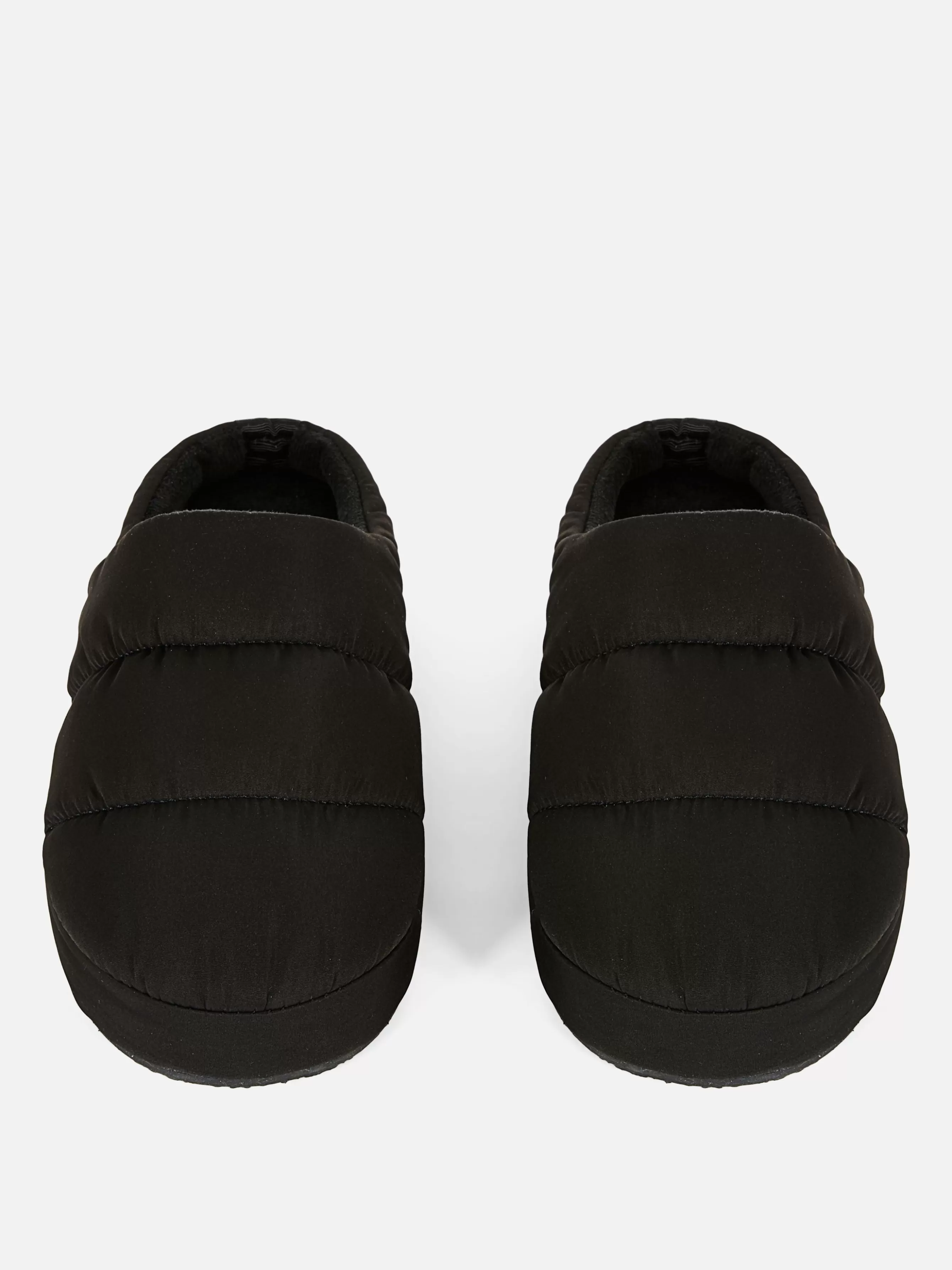 Outlet Primark Chaussons Mules Matelassés Noir